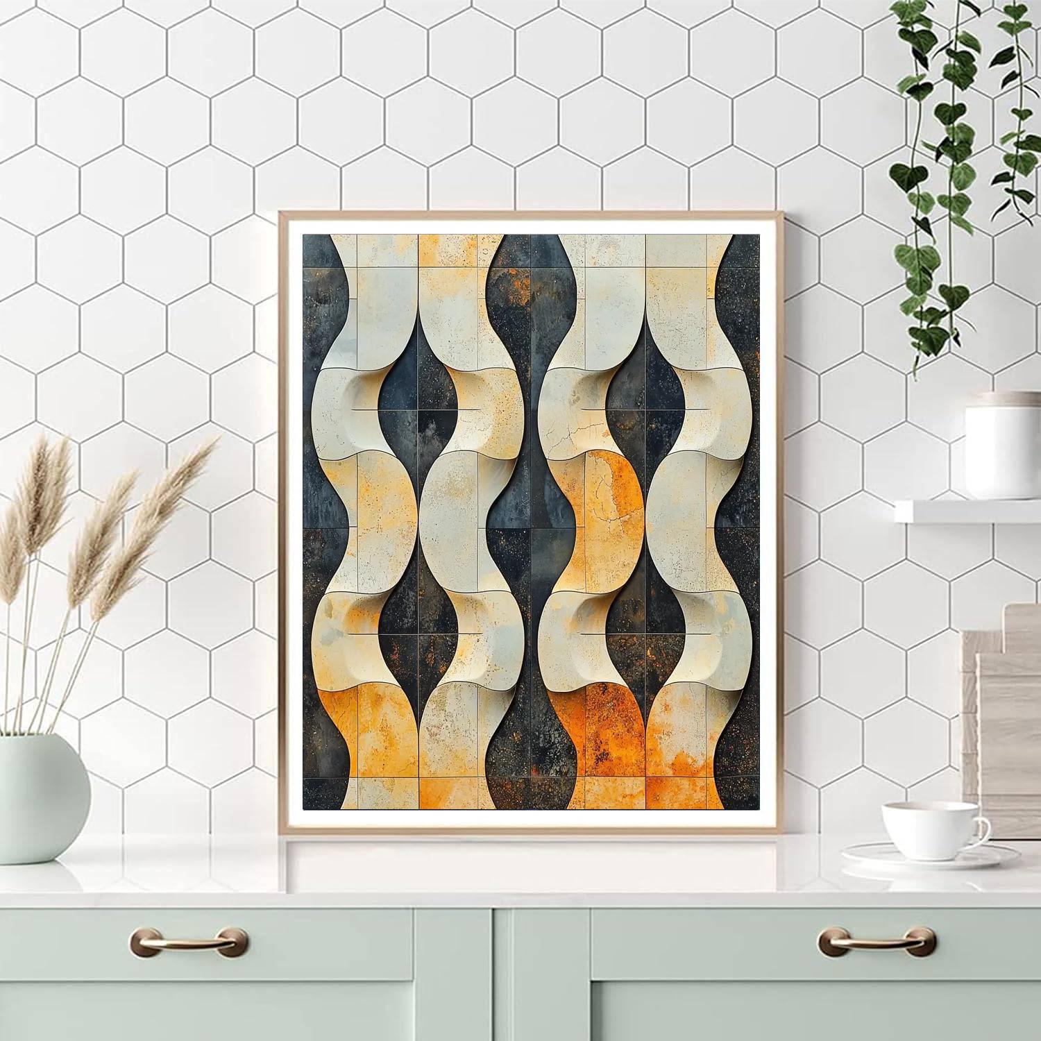 M.C. Escher Inspired Infinite Patterns  Paint By Numbers Kits