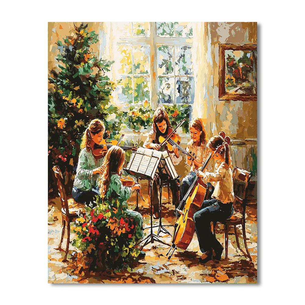 In Tune With Love Paint By Numbers