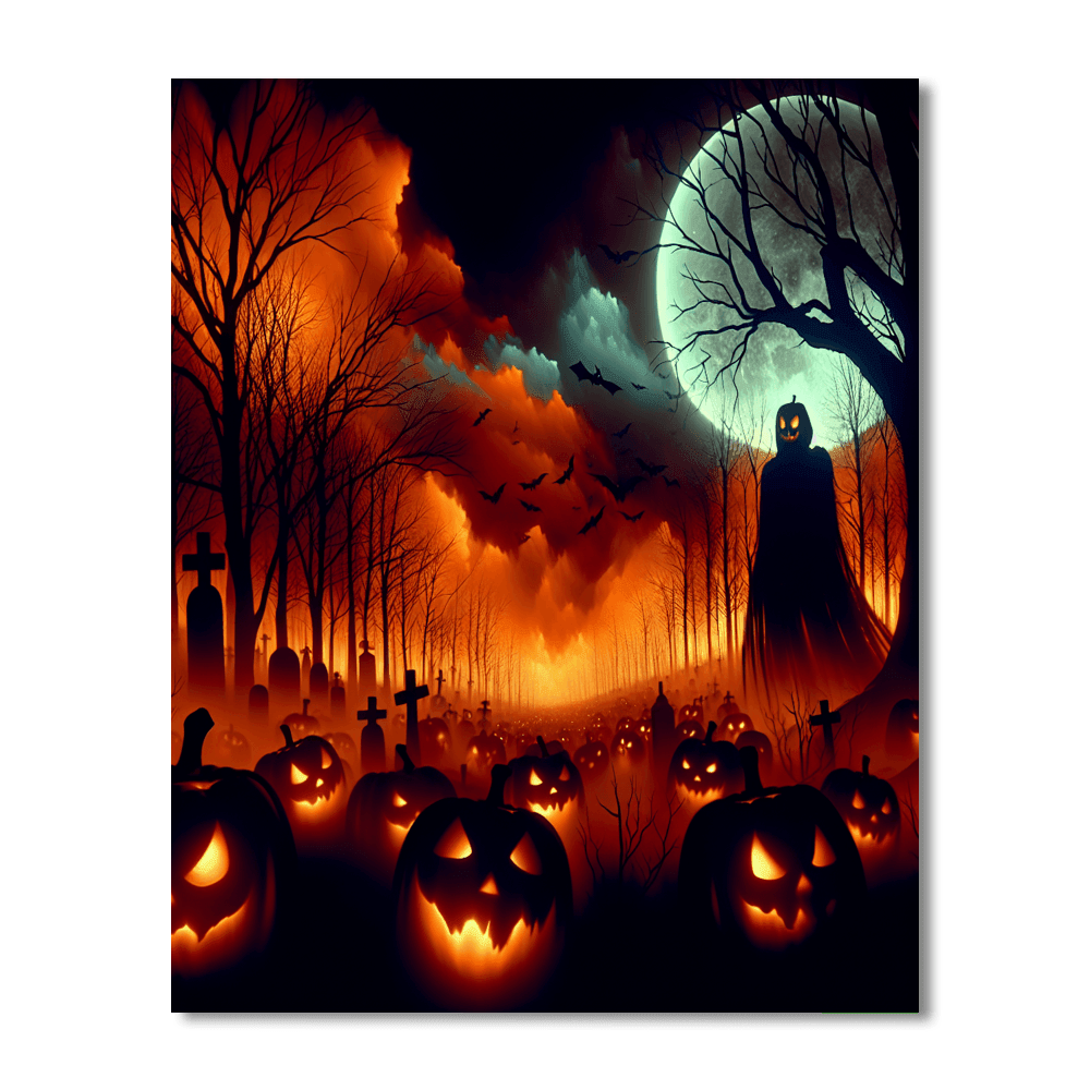 Halloween Delight Painting Number Kit