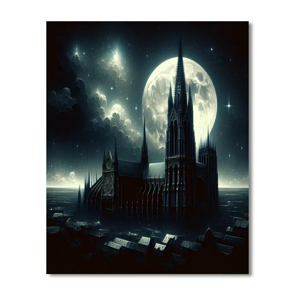 Gothic Nightscapes Paint By Color