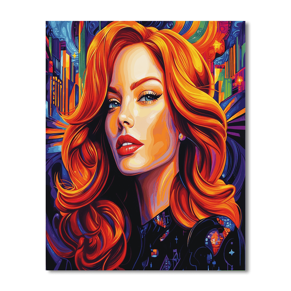 Emma Stone: The Spark Of A Thousand Emotions Paint By Number