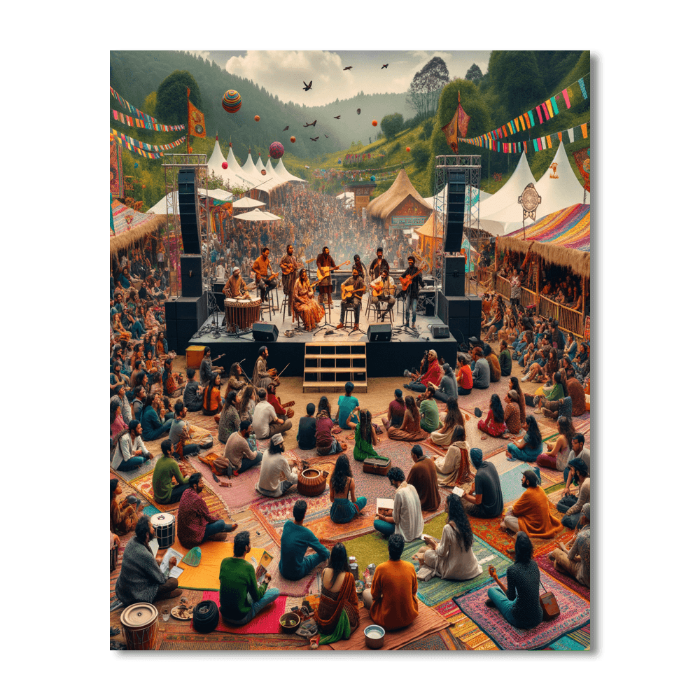 Harare International Festival Of The Arts - Harare, Zimbabwe Number Painting