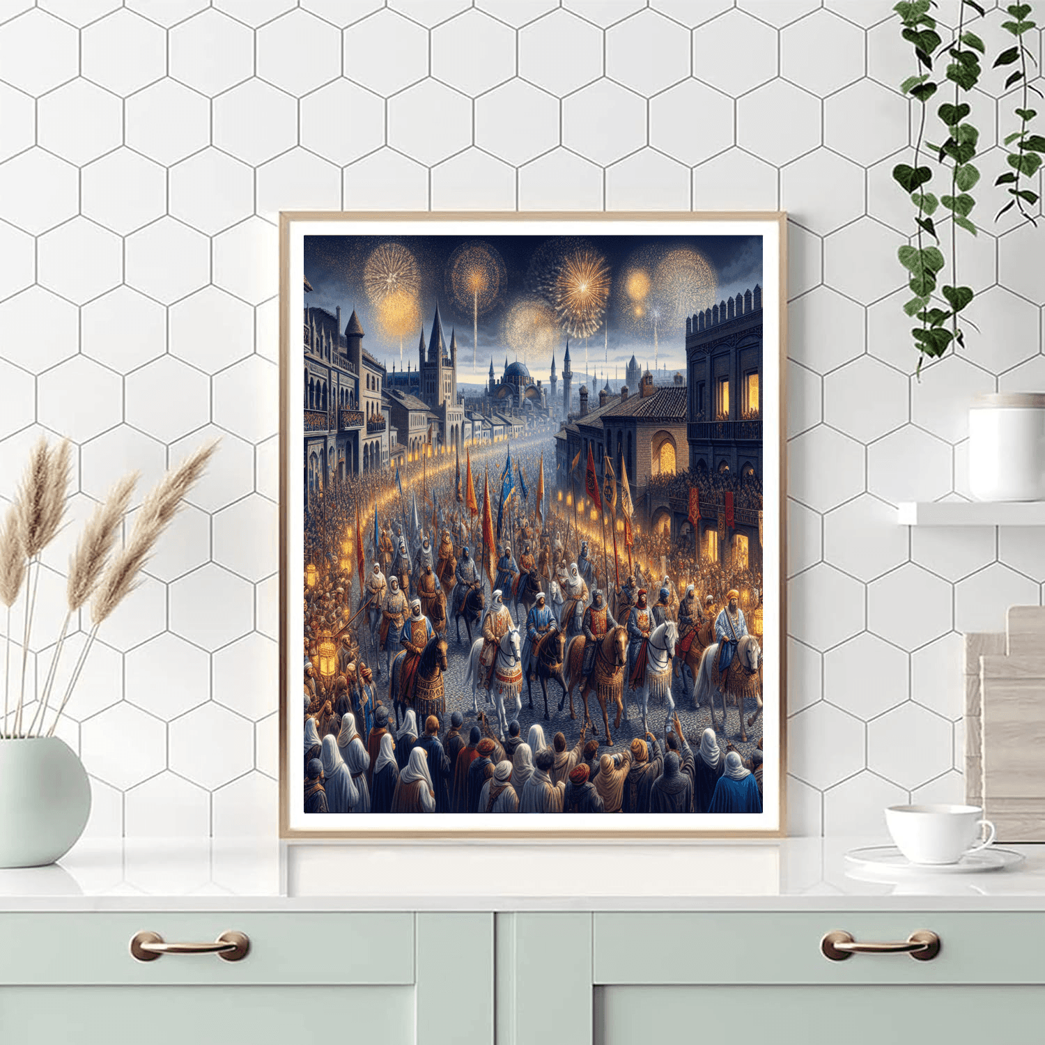 Moors And Christians Festival - Alcoy, Spain Number Painting