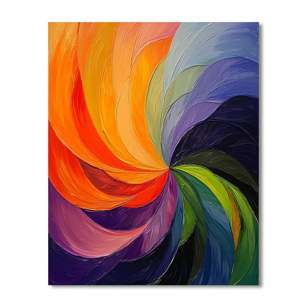 Edgar Degas Inspired Symphony Of Light  Paint By Color