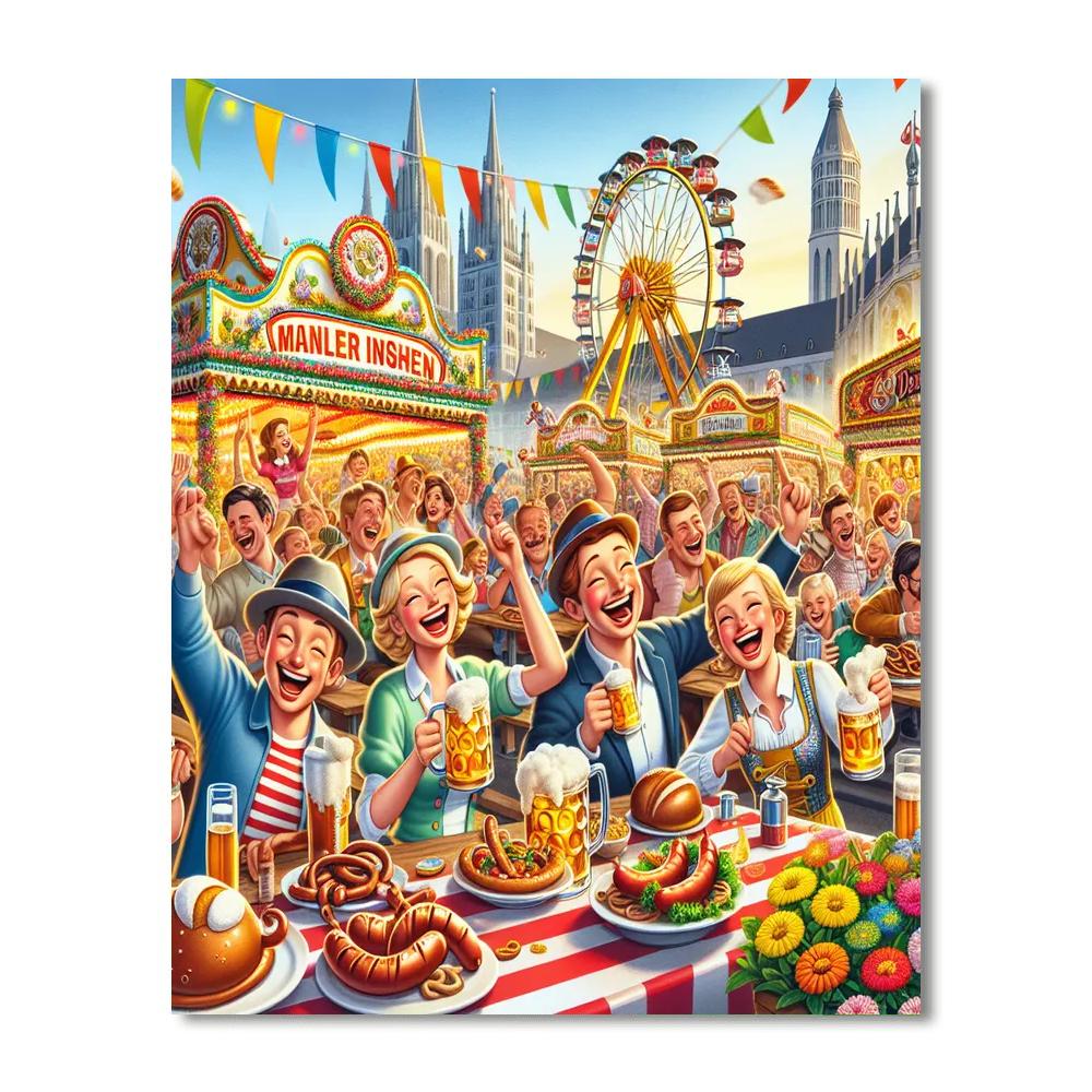 Fruehlingsfest Paint By Numbers