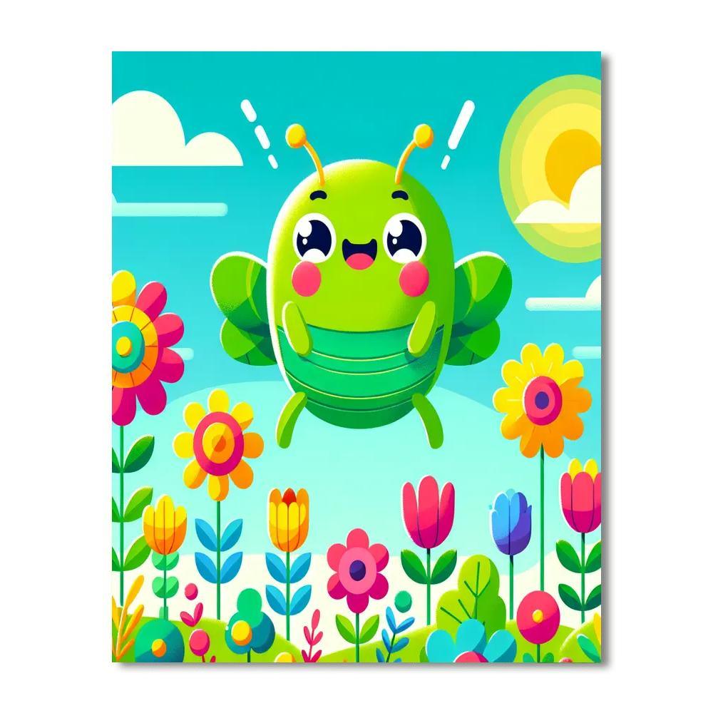 Bouncing Beetle Paint By Numbers Kits