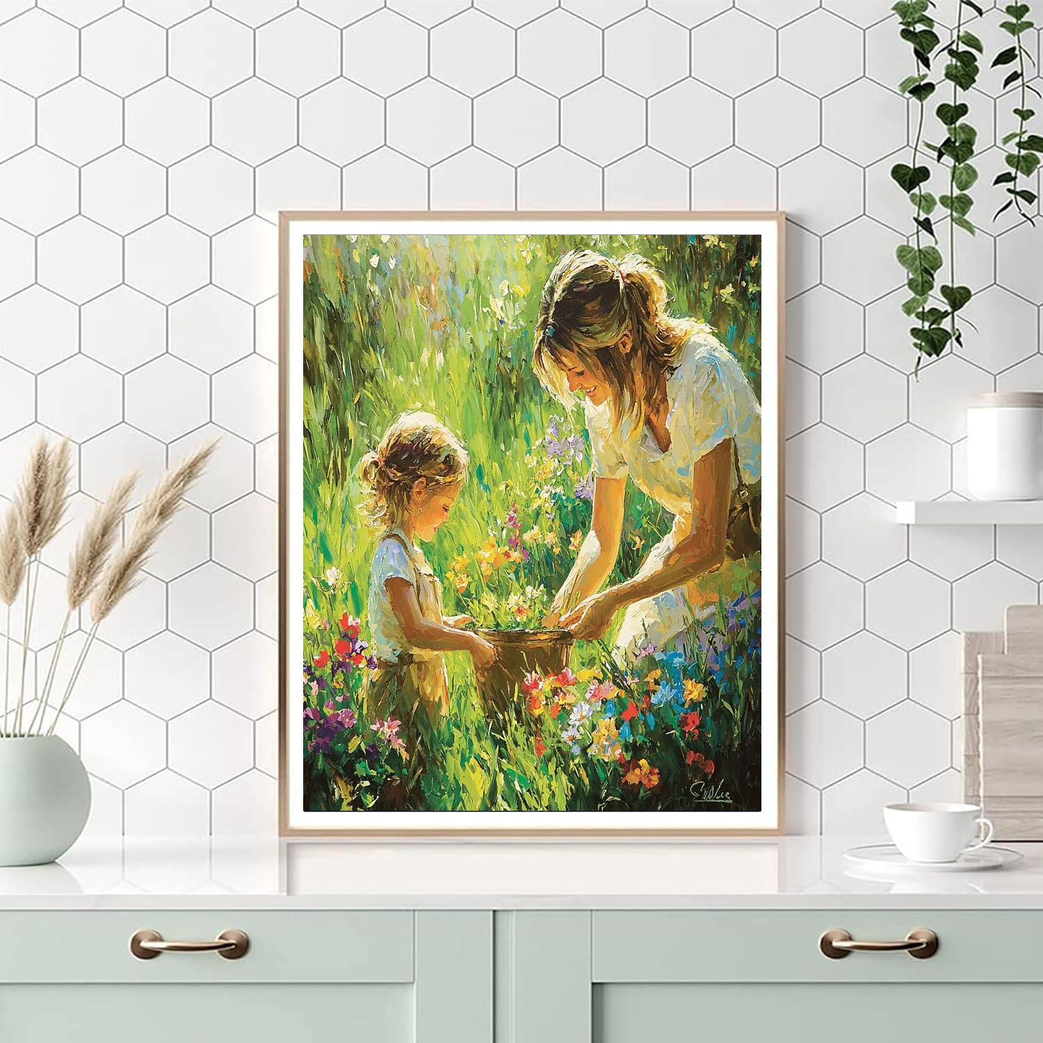 Seeds Of Love Number Painting