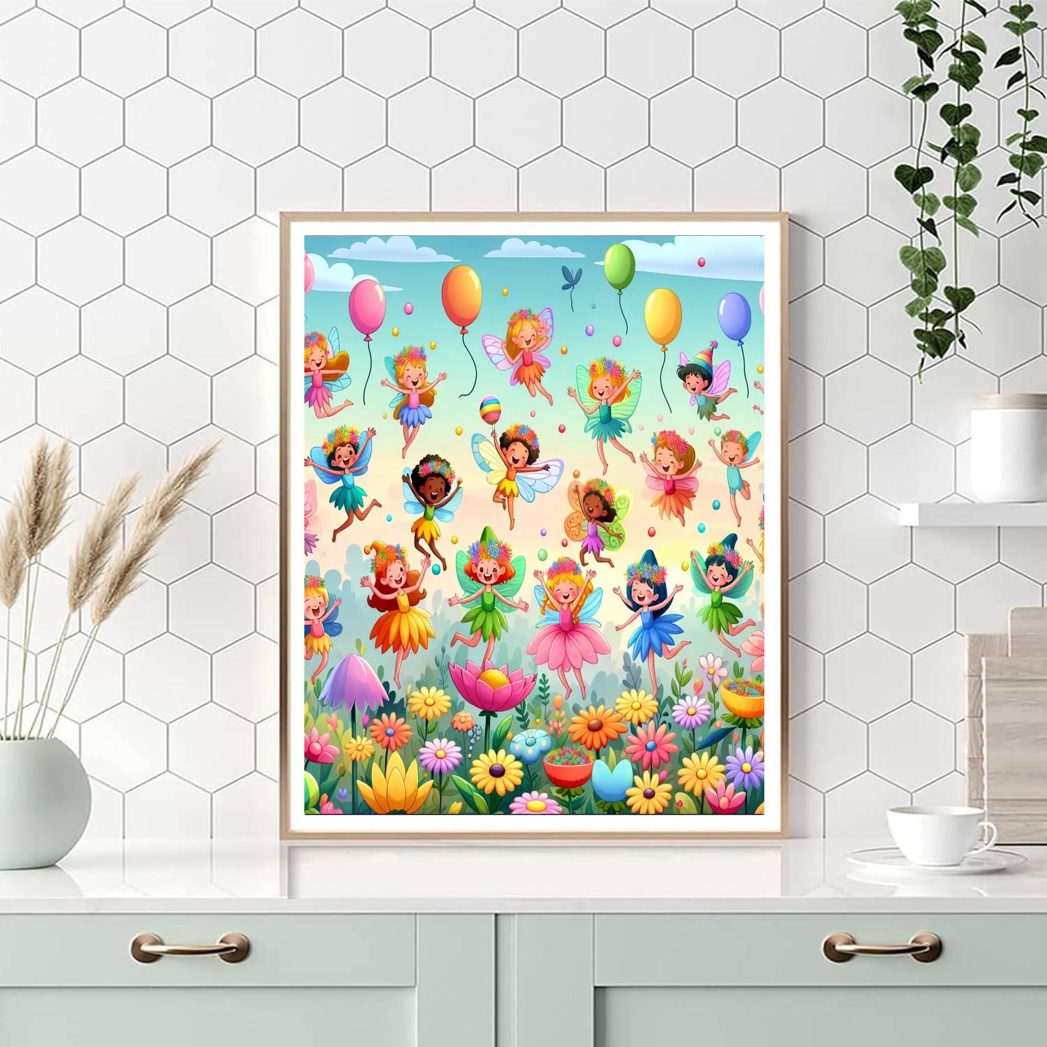 Magic Fairy Party Painting By Numbers Kit