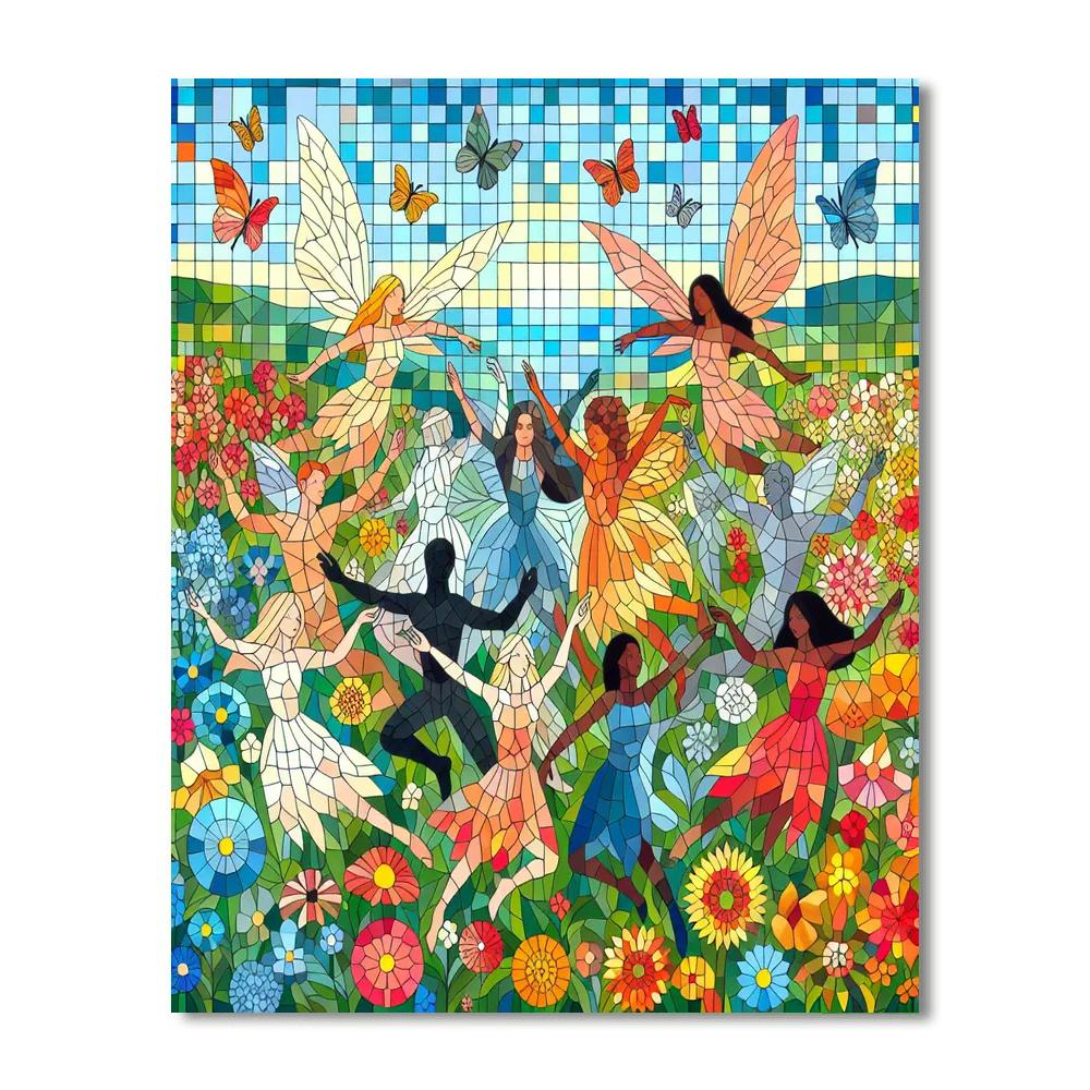 Mystical Enchanted Meadow Paint By Numbers
