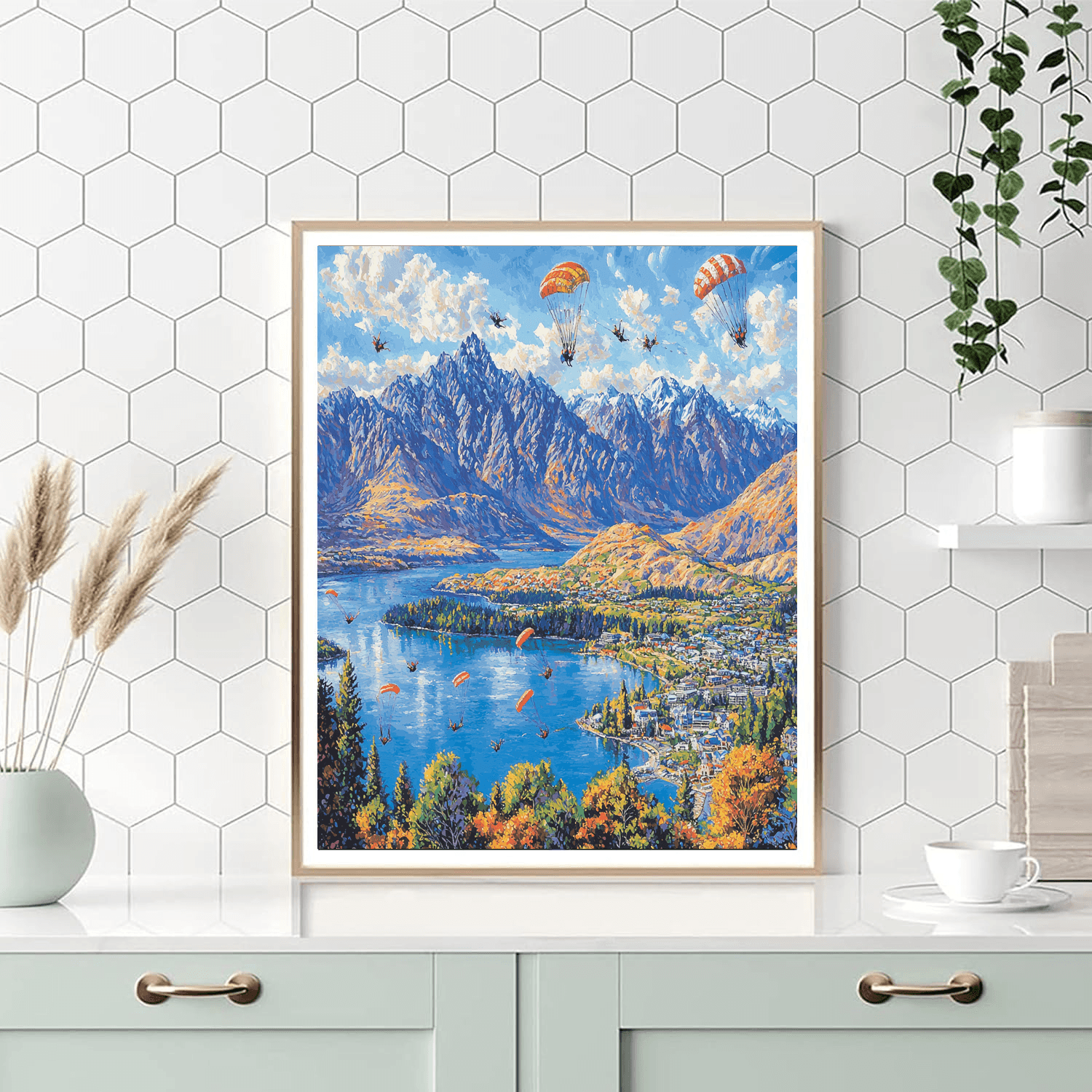 Queenstown Adventure Capital Paint By Numbers Kits