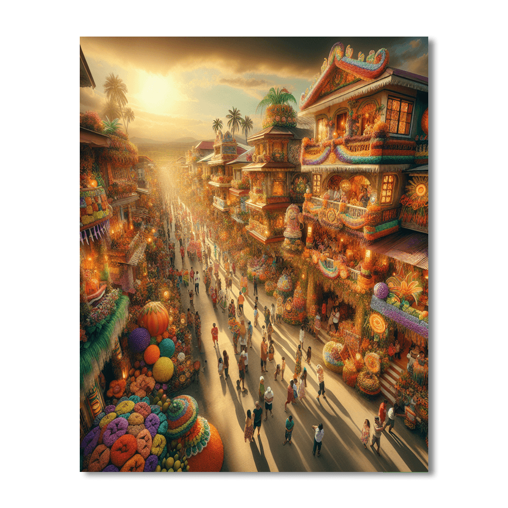 Pahiyas Festival - Lucban Paint By Numbers