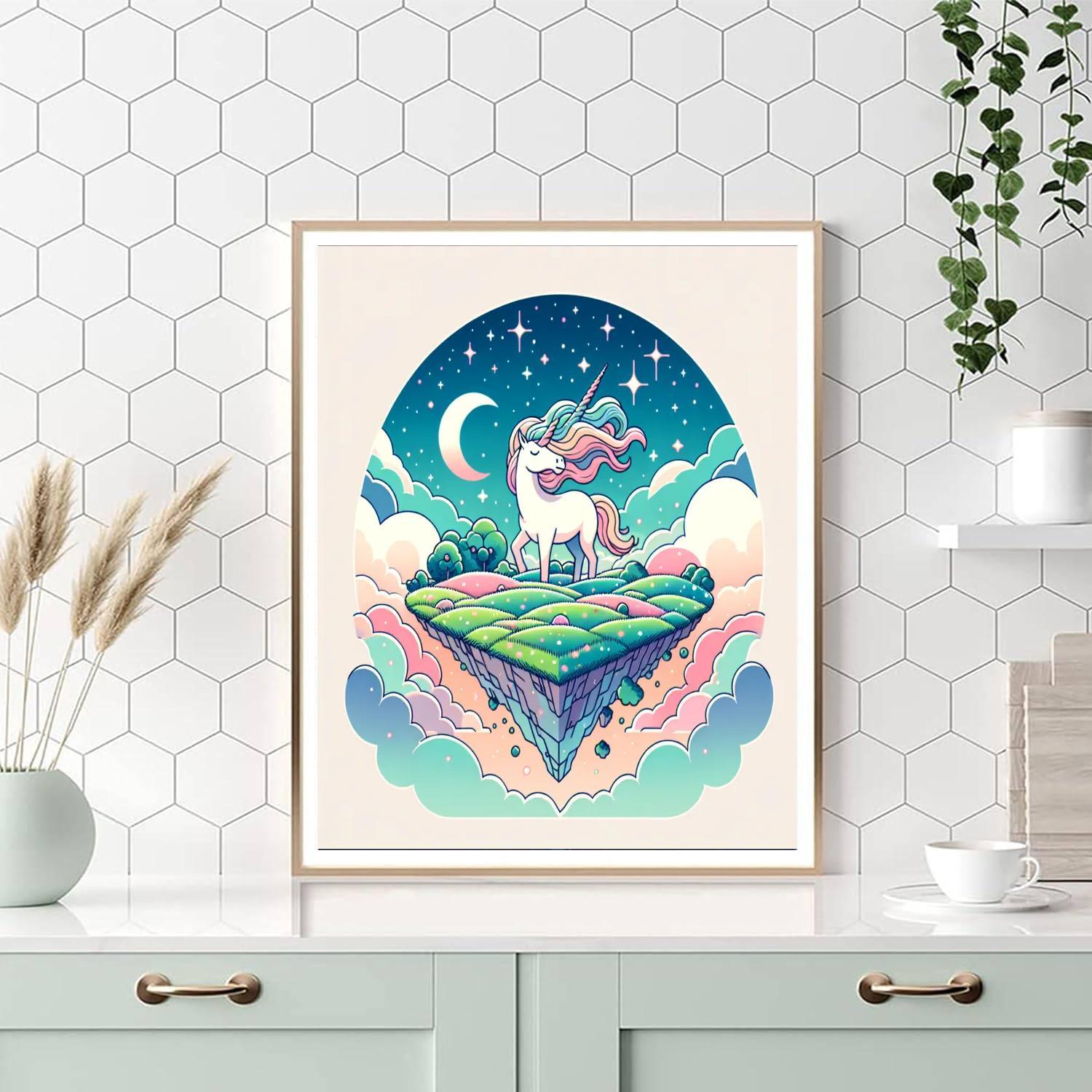 Dreamy Skyland Adventure Painting By Numbers Kit