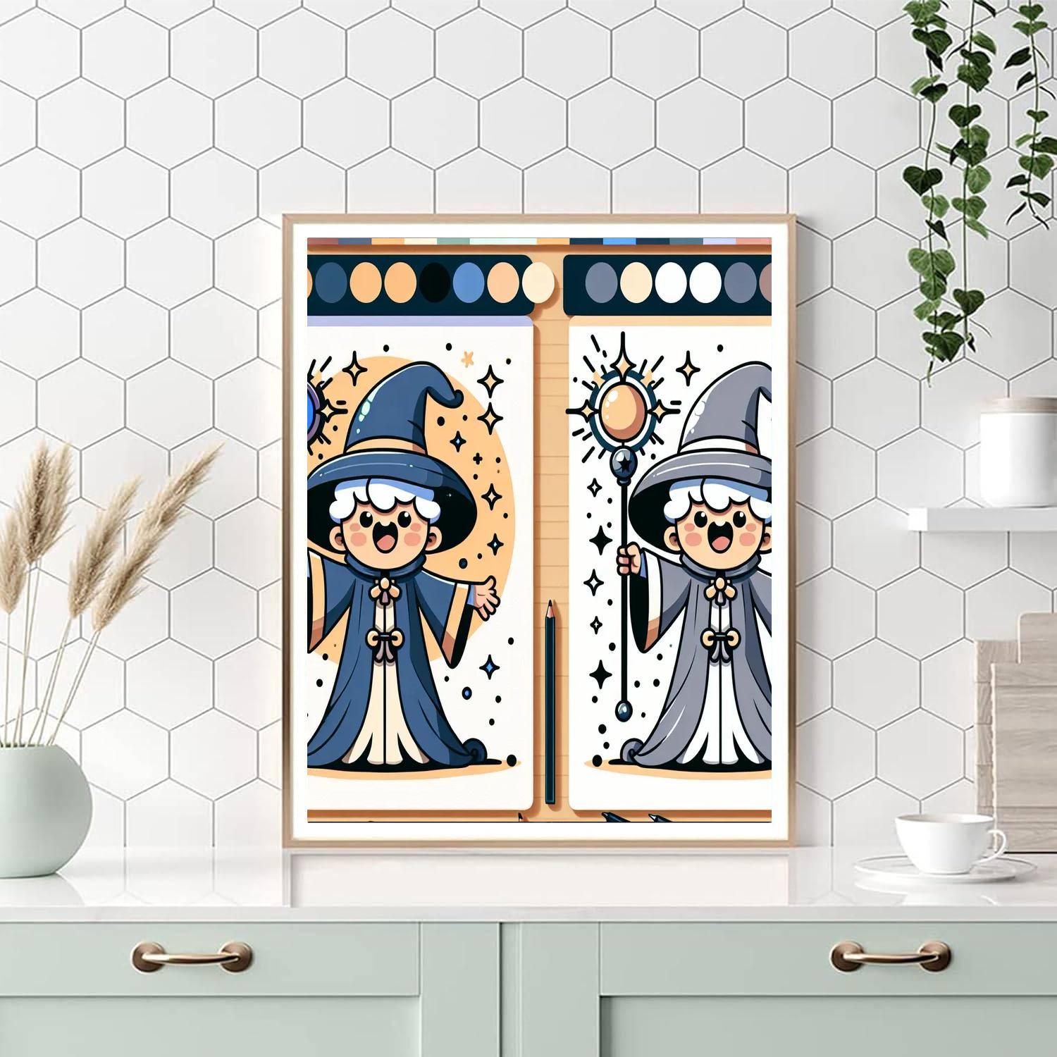 Whimsical Wizardry Workshop Paint By Numbers Kits