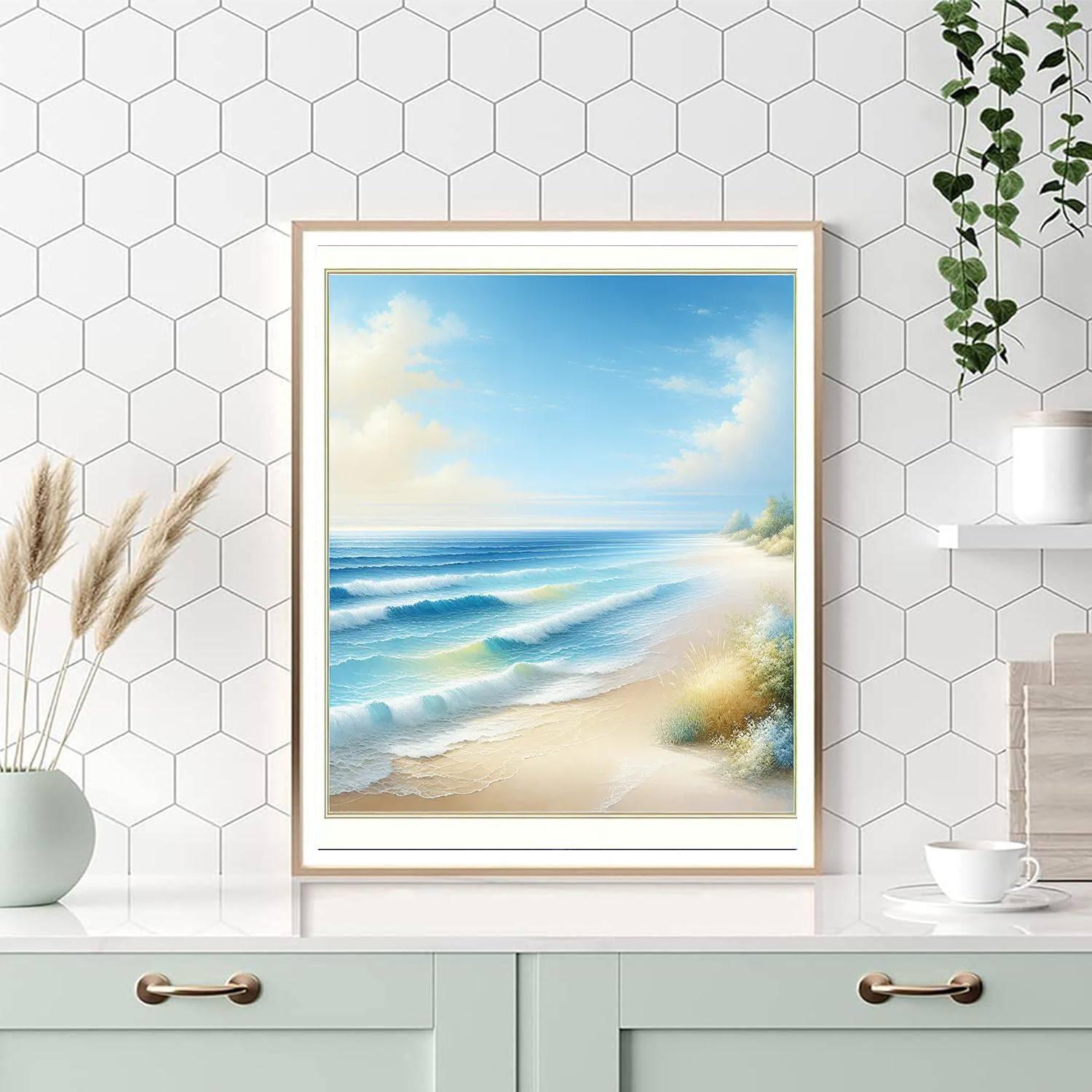 Coastal Serenity Escape DIY Paint By Numbers
