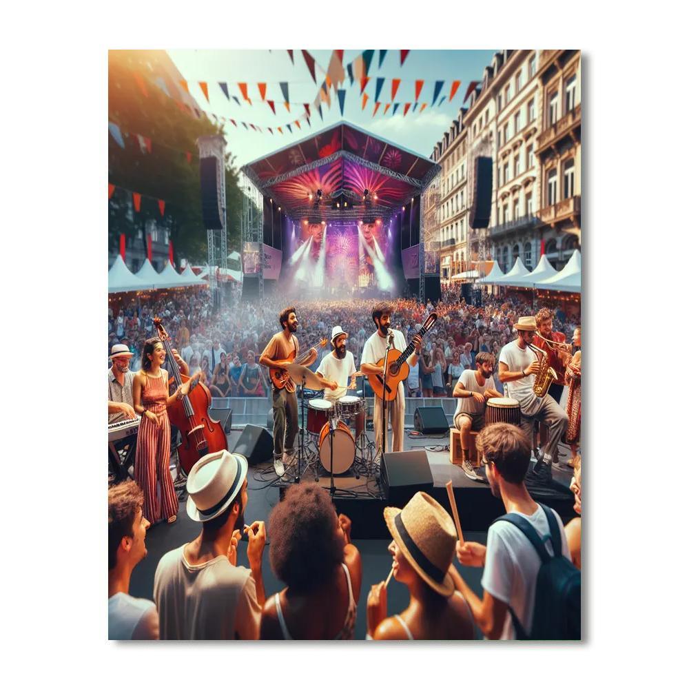 Festival International De Jazz De Montréal - Canada Paint By Number