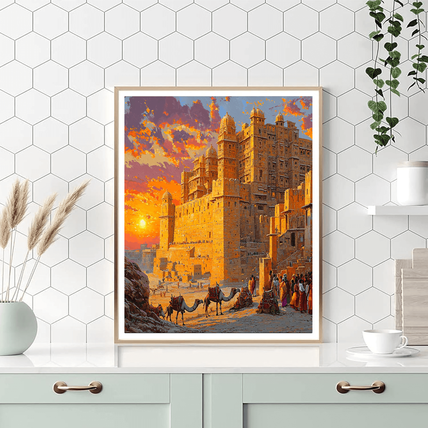 Jaisalmer Fort Numbered Painting Kits