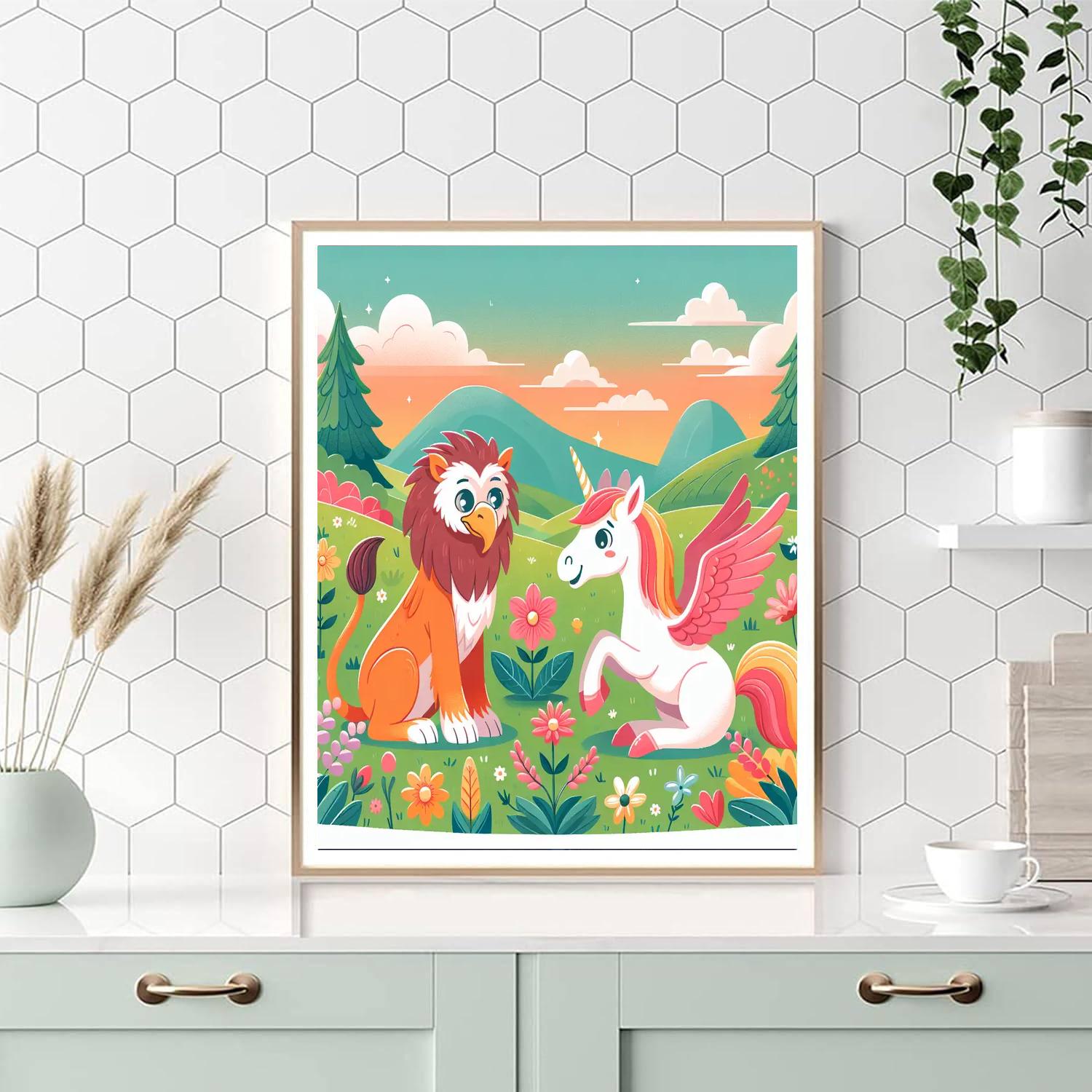 Fantasy Creature Safari Paint By Numbers Kits
