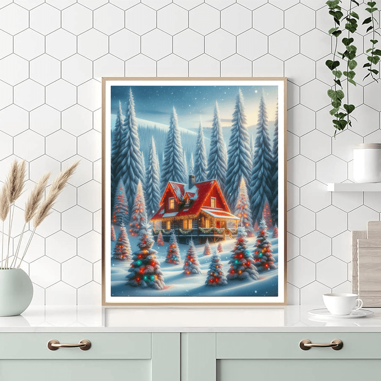 Christmas Wonders Painting Number Kit