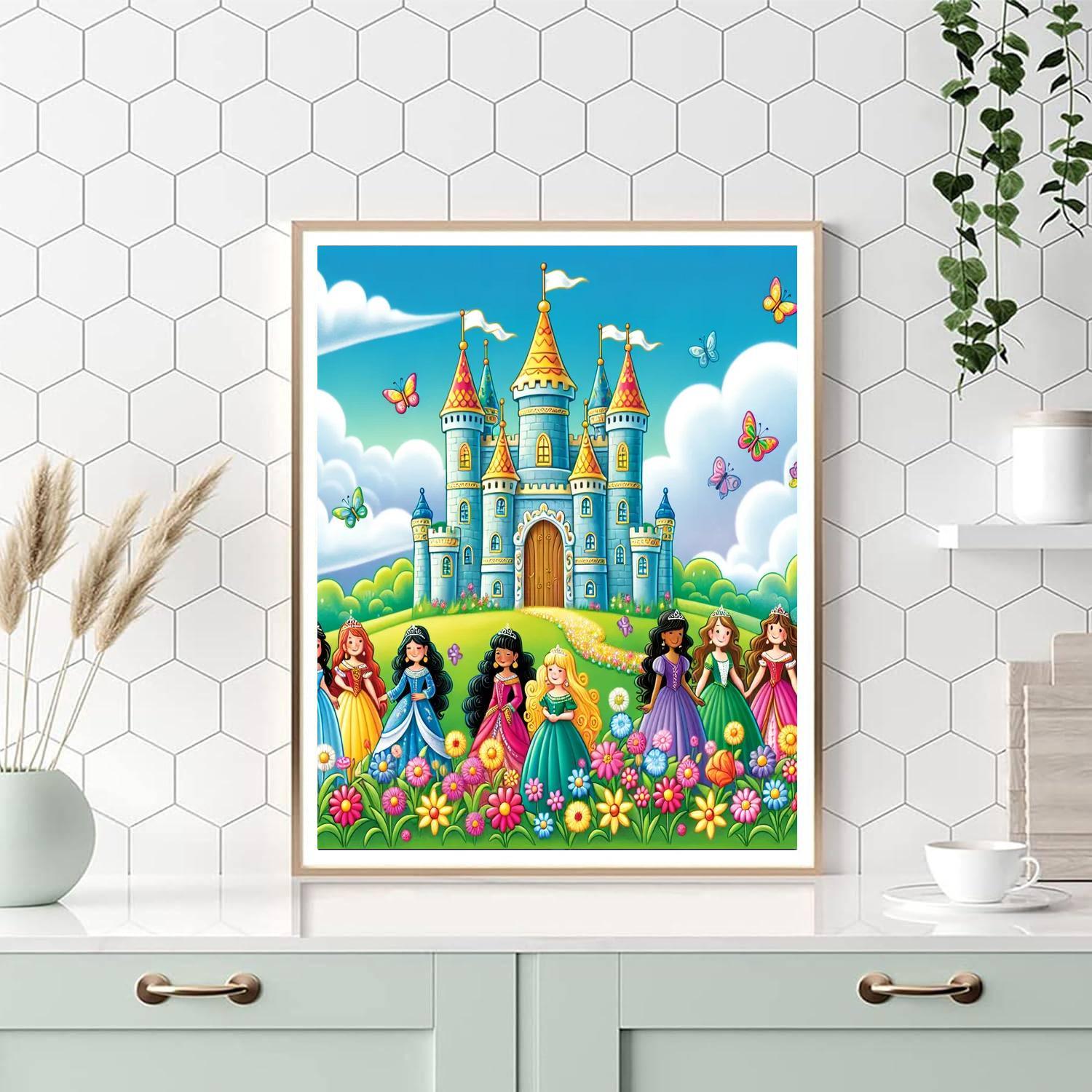 Royal Fairytale Paint By Numbers Art