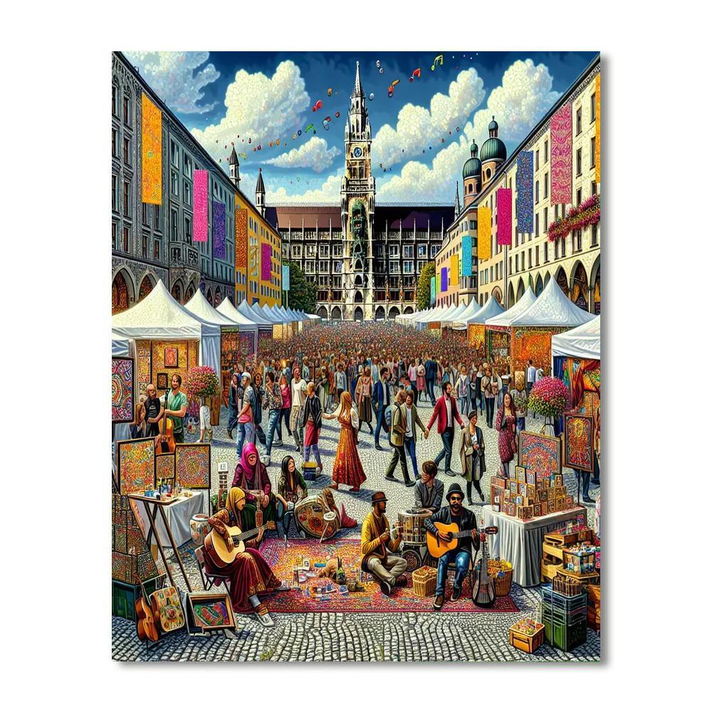 Weltanschauung - Munich, Germany Paint By Number