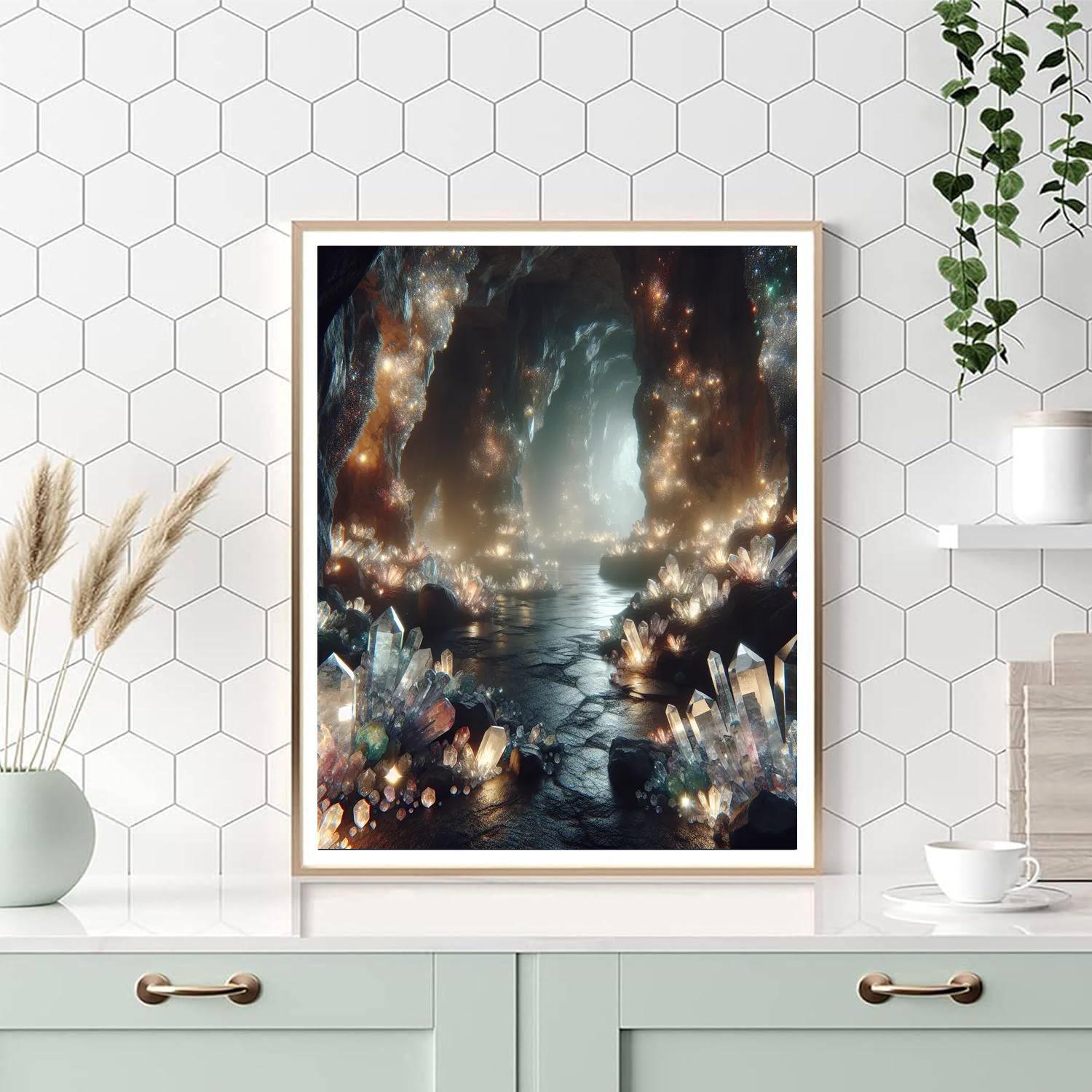 Mystical Cave Expedition DIY Paint By Numbers