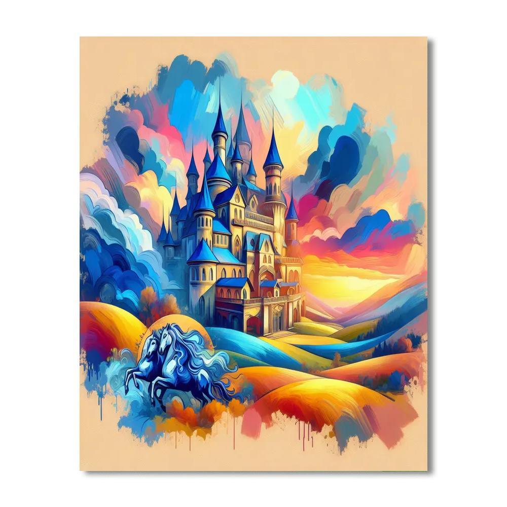 Royal Kingdoms And Castles Paint By Color