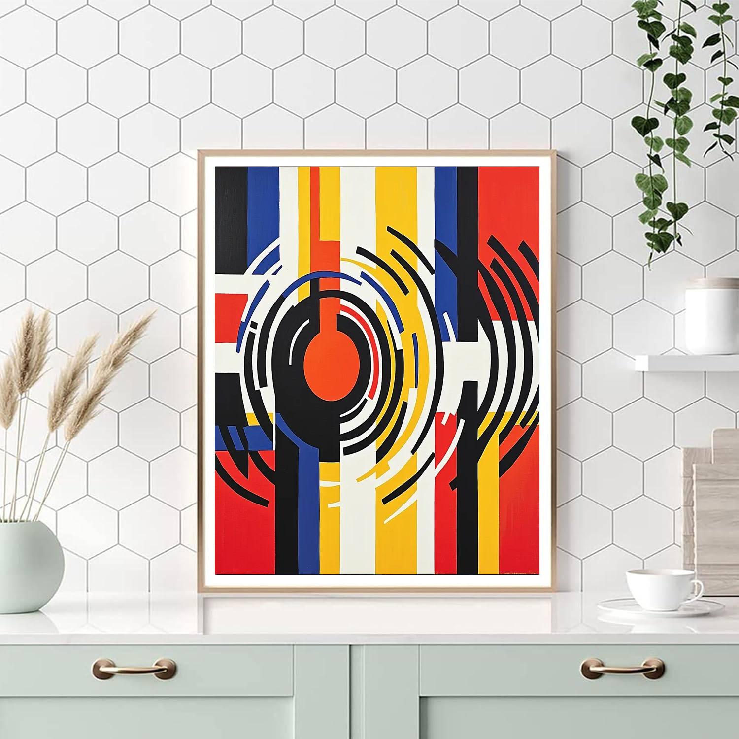 Banksy Inspired Cacophony Of Silence  Number Painting