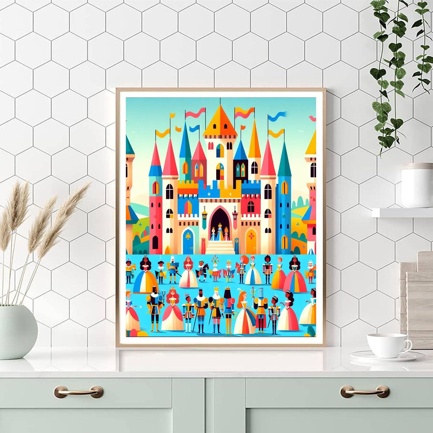 Royal Castle Celebration Paint By Number