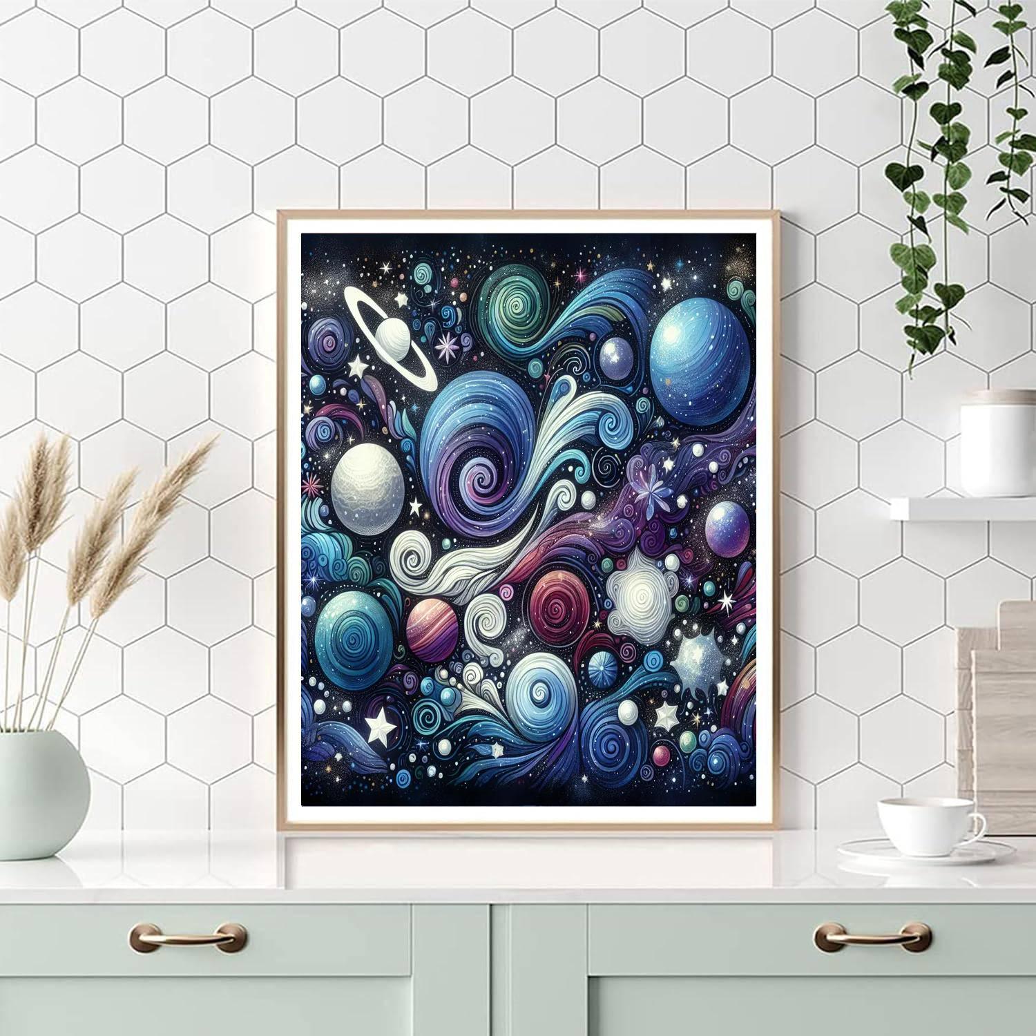 Celestial Cosmic Journey Paint By Numbers Kits