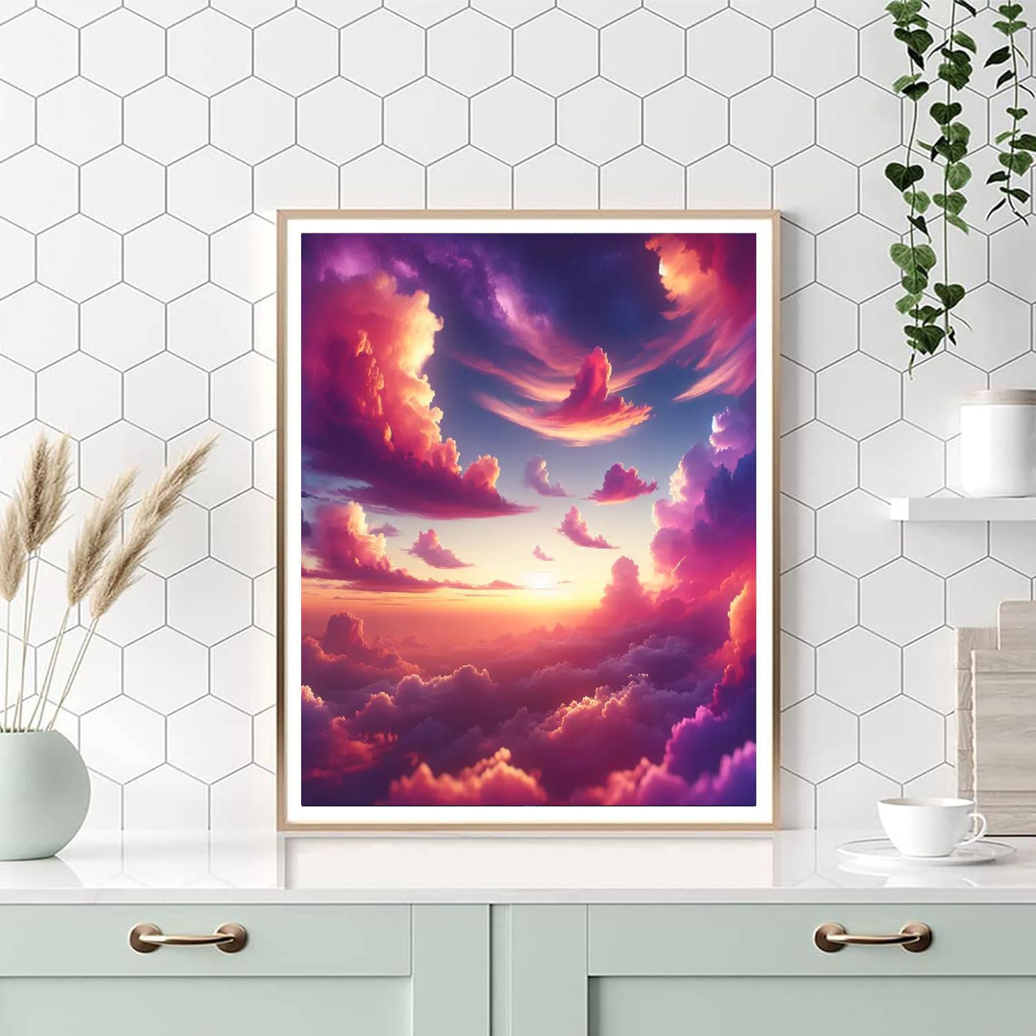 Dreamy Skyscape Paint By Color