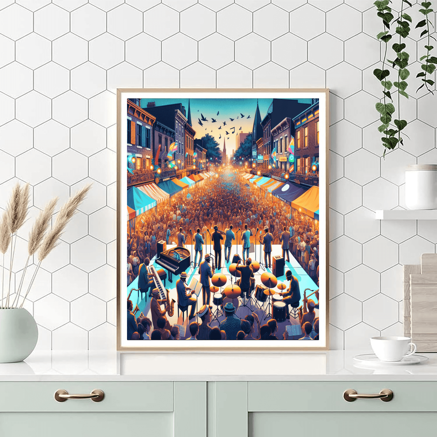 Montreal International Jazz Festival - Montreal Paint By Numbers Art