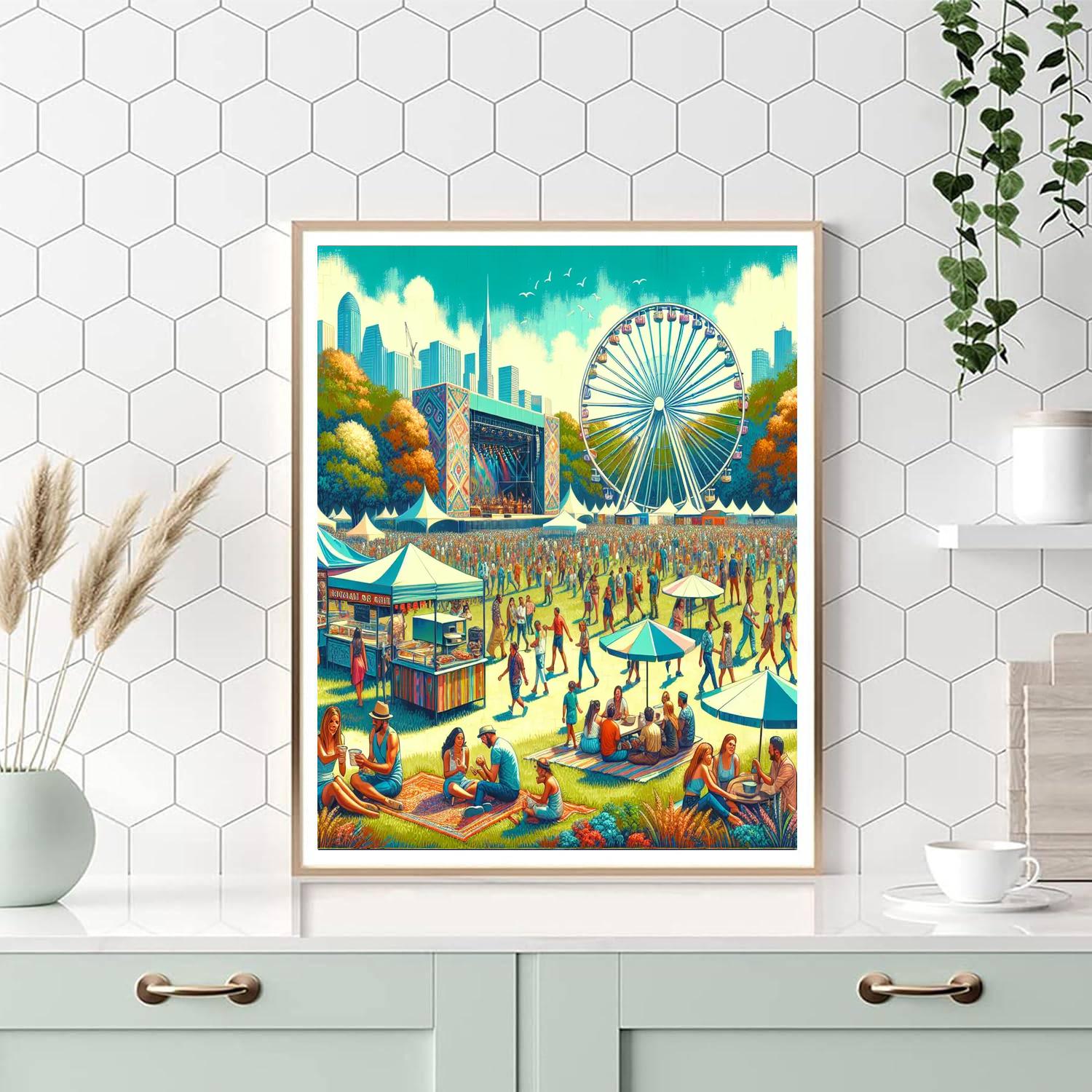 St. Louis World's Fare - Usa DIY Paint By Numbers