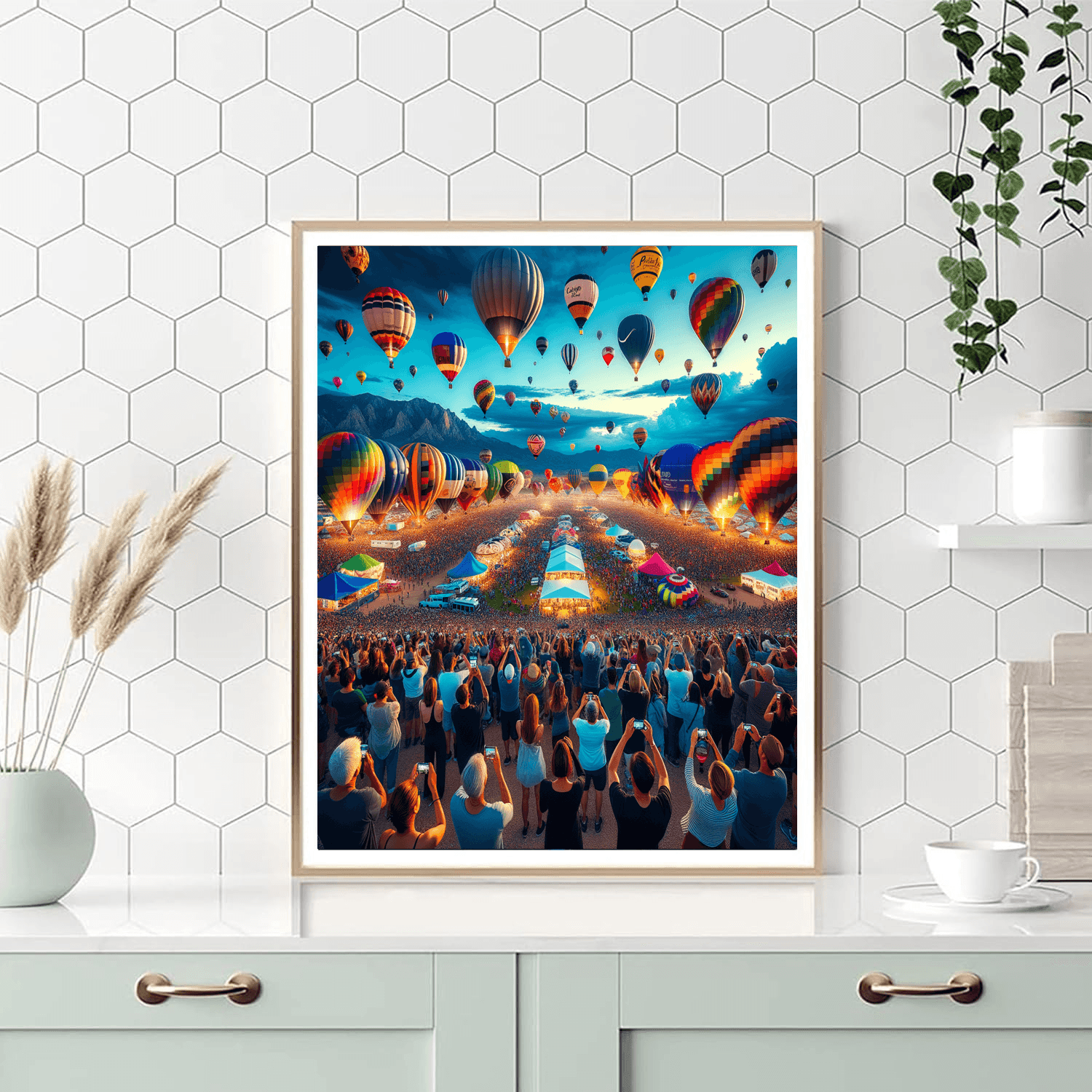 International Balloon Fiesta - Usa Paint By Numbers Art