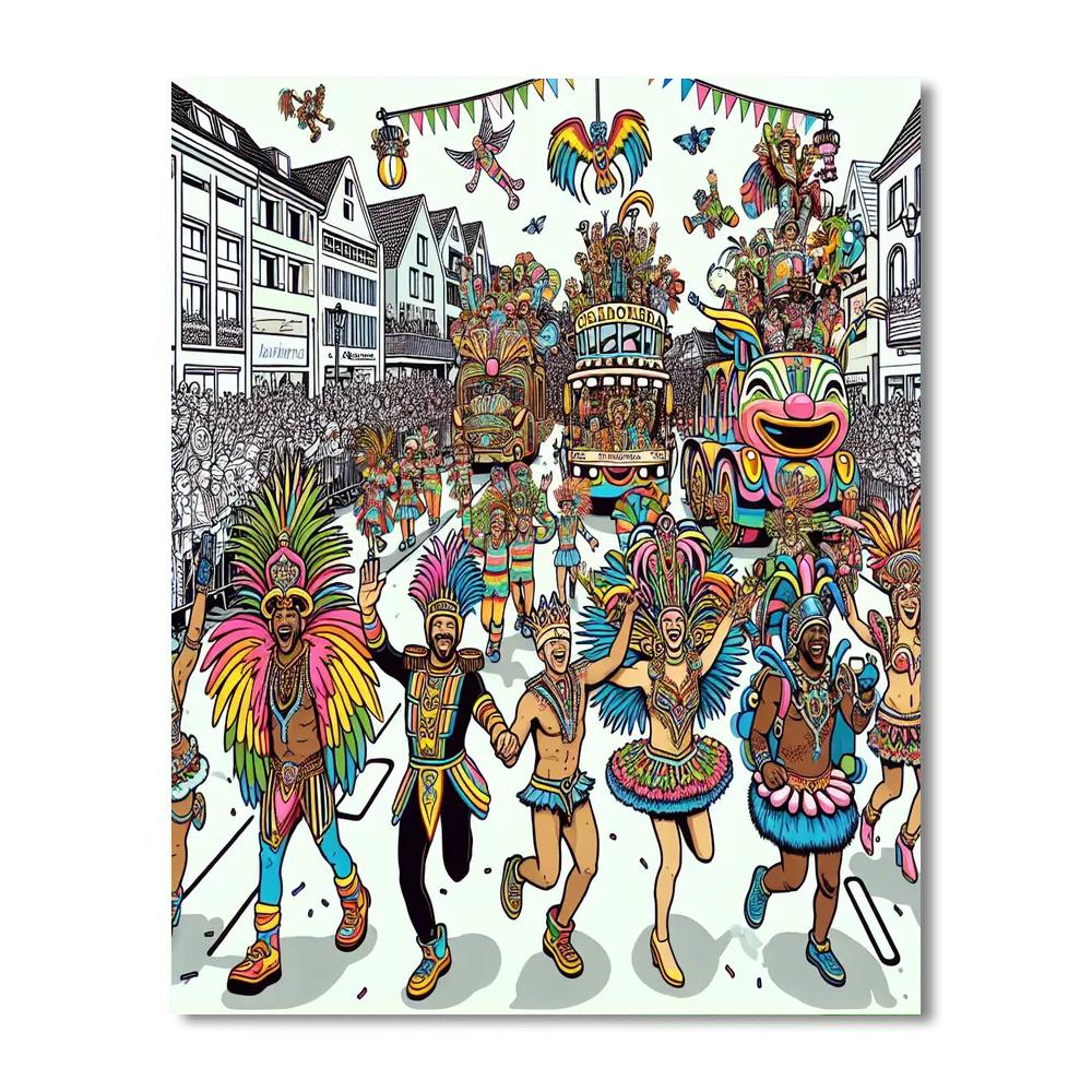 Karnival Paint By Numbers Kits