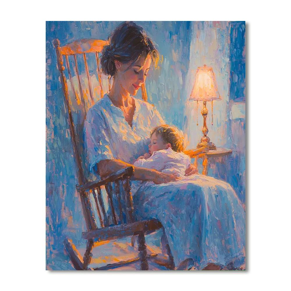 Cherished Lullabies DIY Paint By Numbers