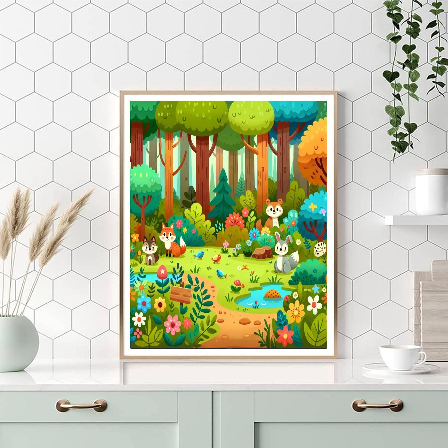 Nature's Secret Hideaway Paint By Numbers Kits