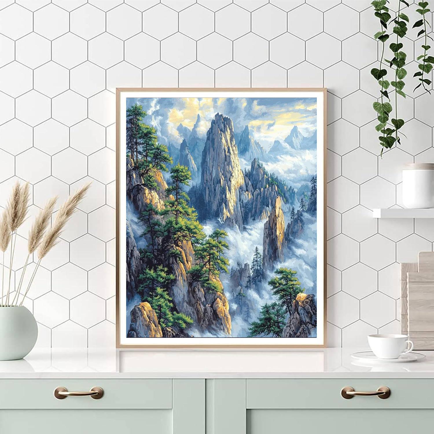 Yellow Mountain - China Numbered Painting Kits