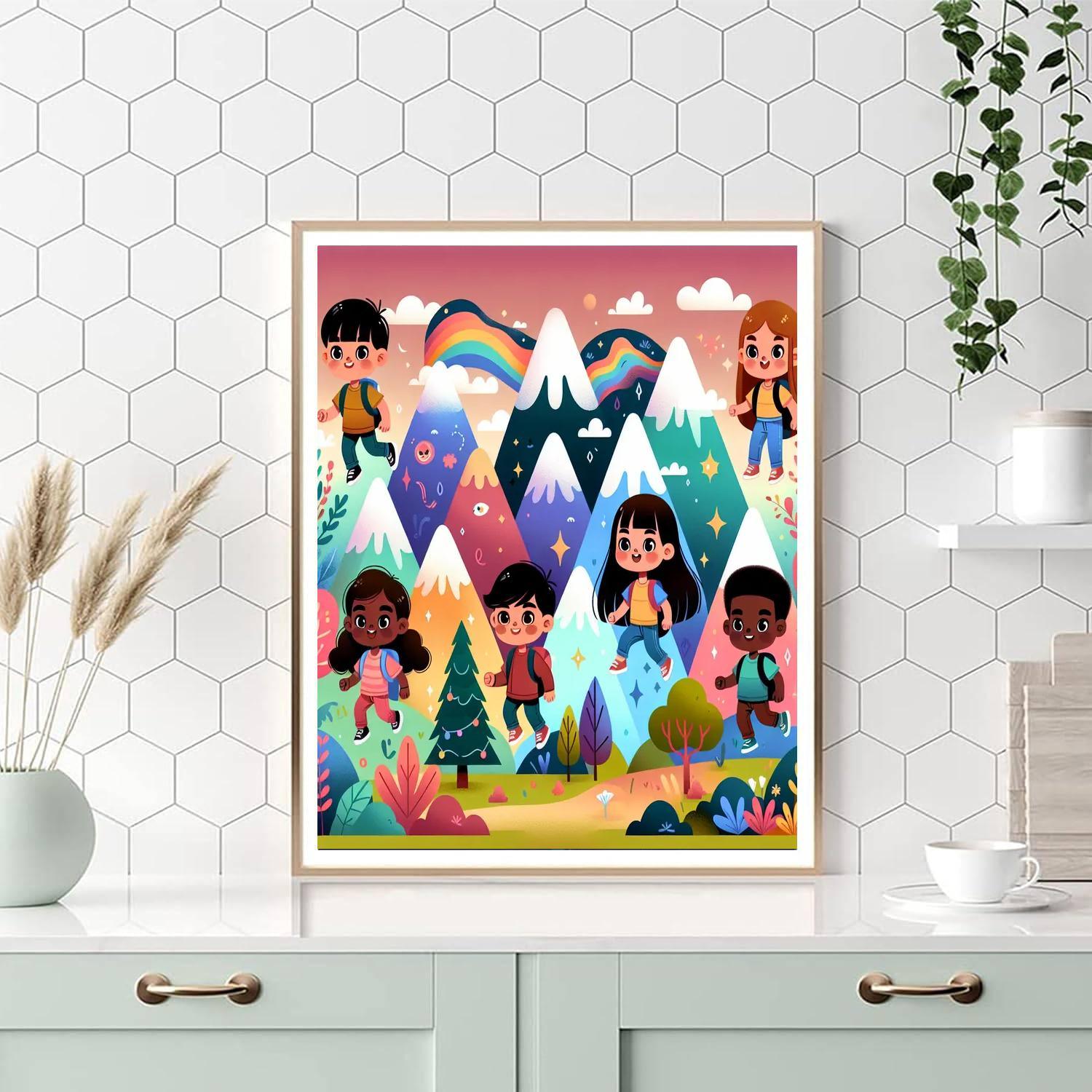 Mystic Mountain Magic Paint By Number