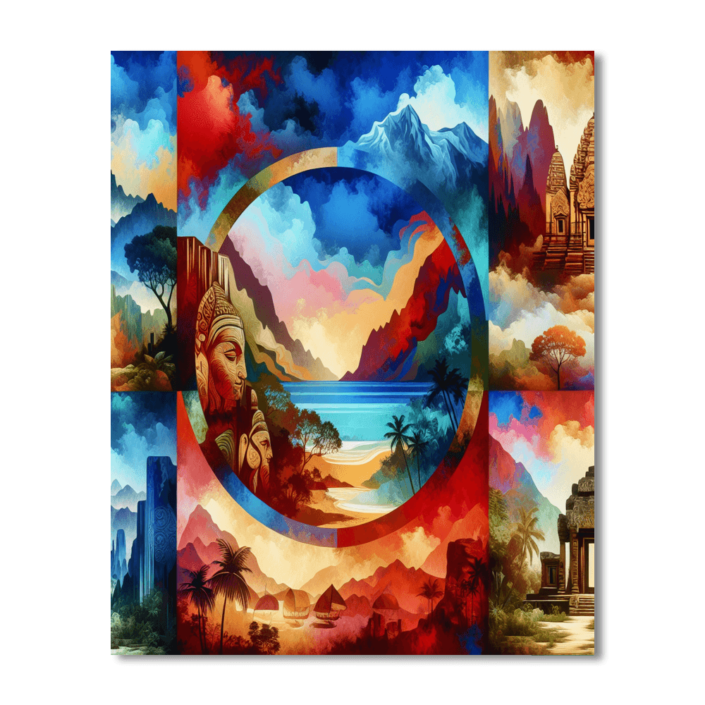 Wanderlust Dreams Paint By Color