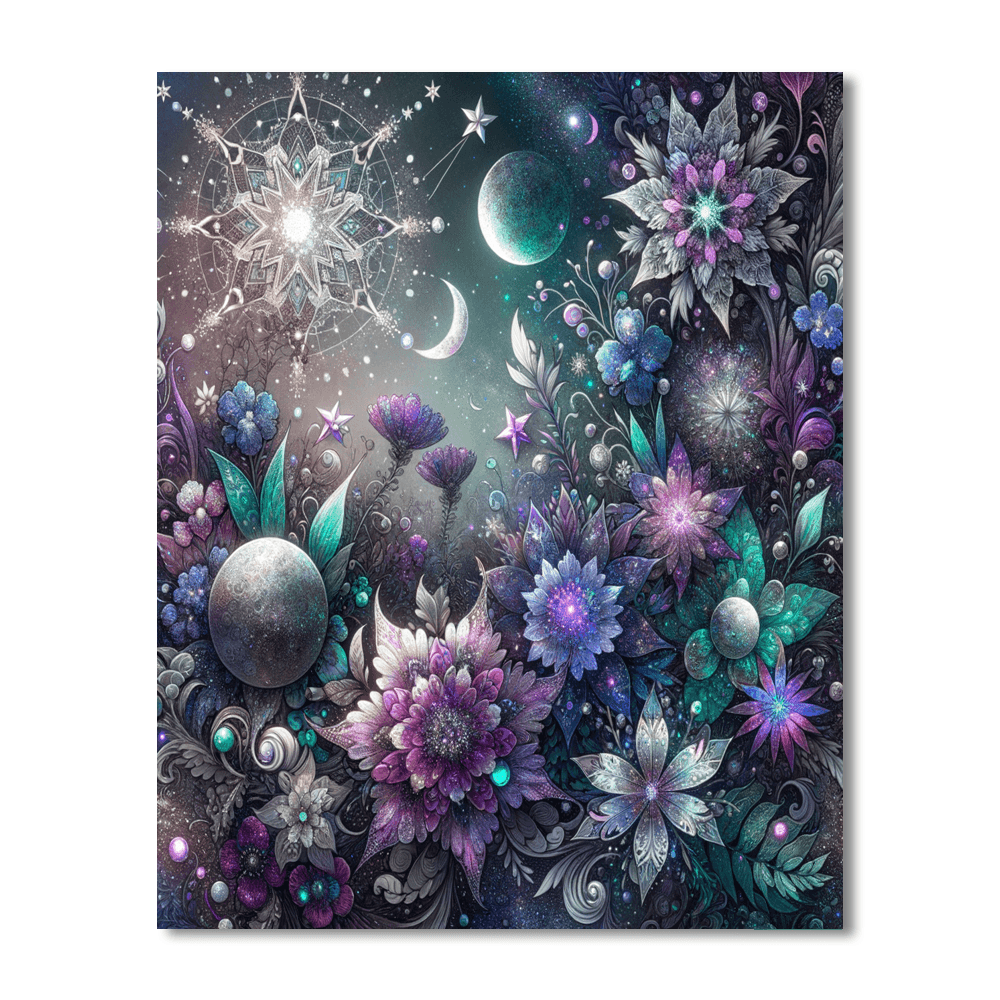 Celestial Garden Enchantment Paint By Number
