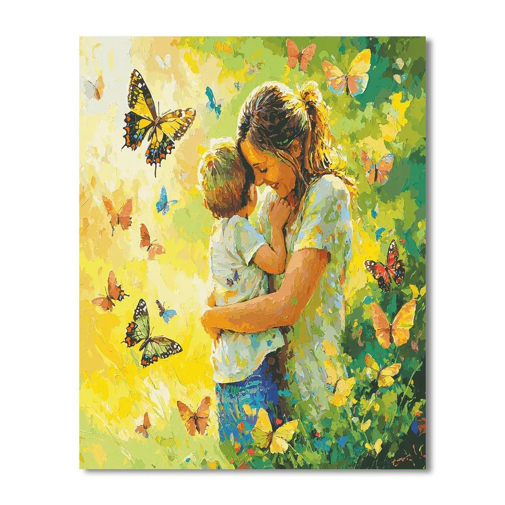 The Embrace Of Love Paint By Numbers Kits