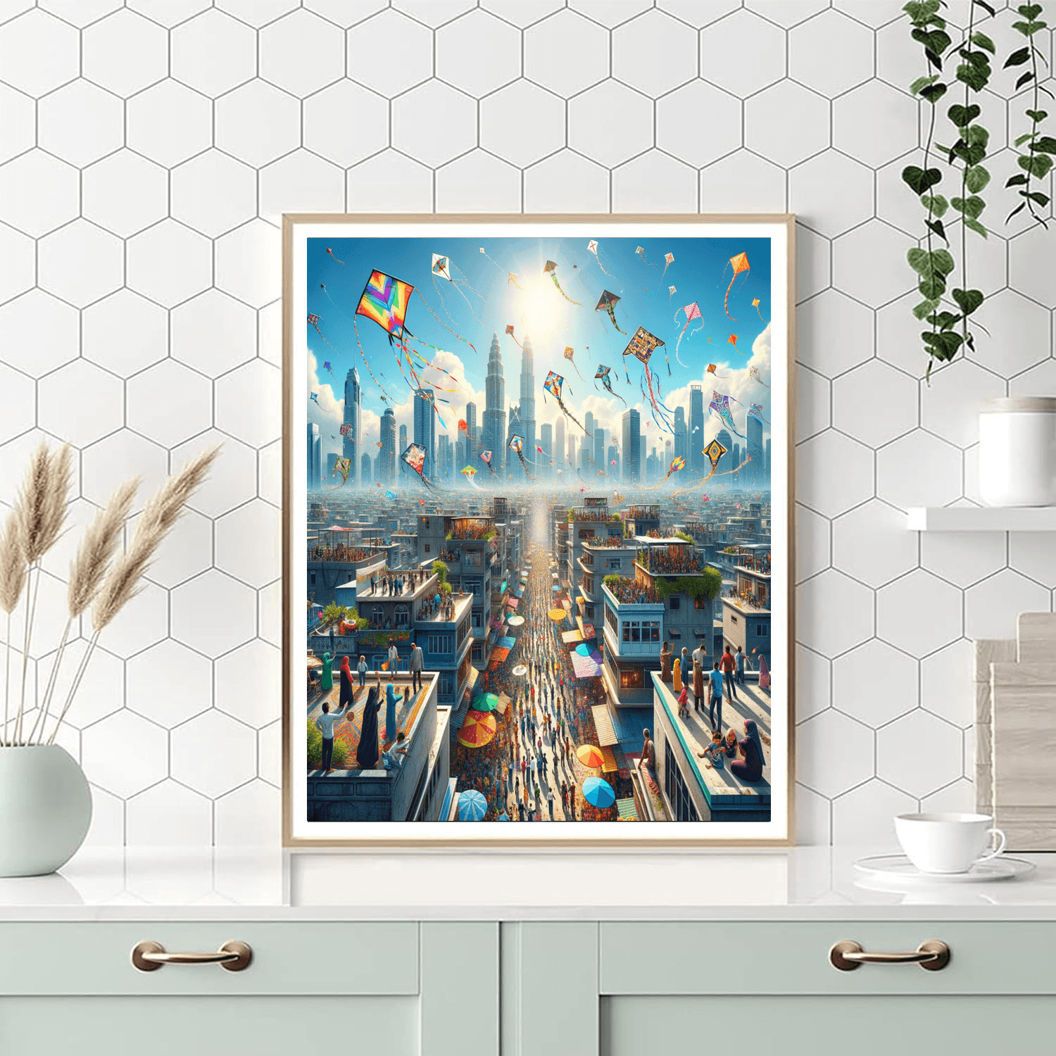 Kite Festival - India Paint By Numbers