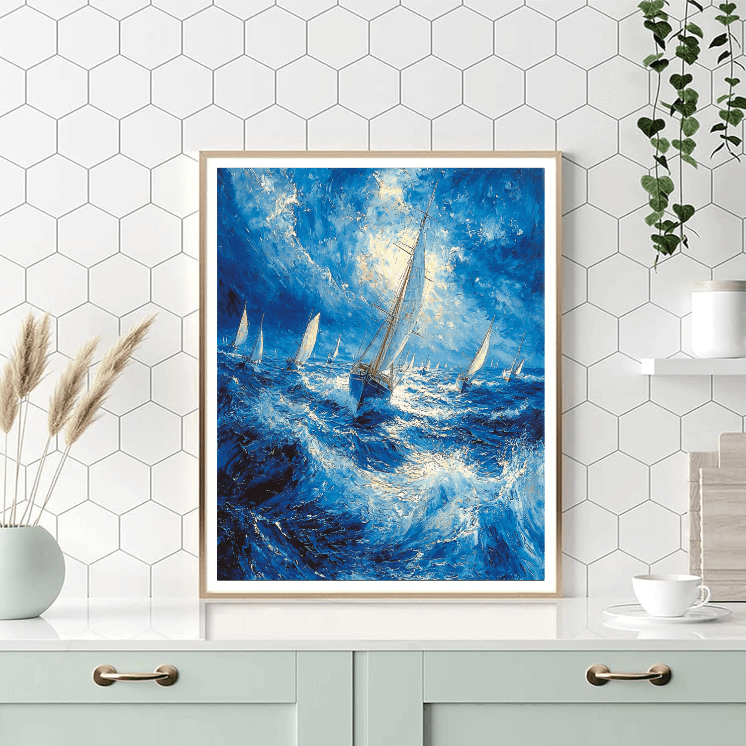 J.M.W. Turner Inspired Historic Voyage Of Discovery  Paint By Number