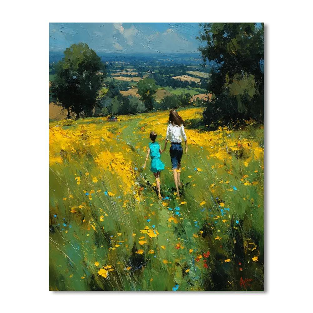 A Journey Through The Meadow Paint By Numbers Kits