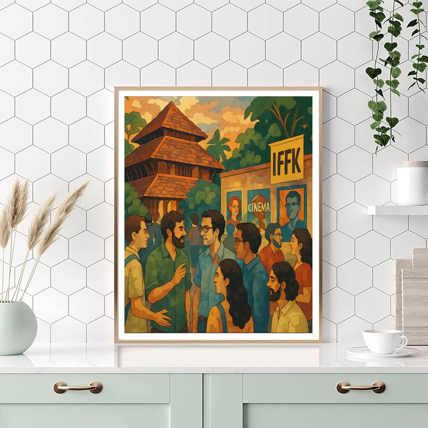 The International Film Festival Of Kerala - India Paint By Numbers Kits