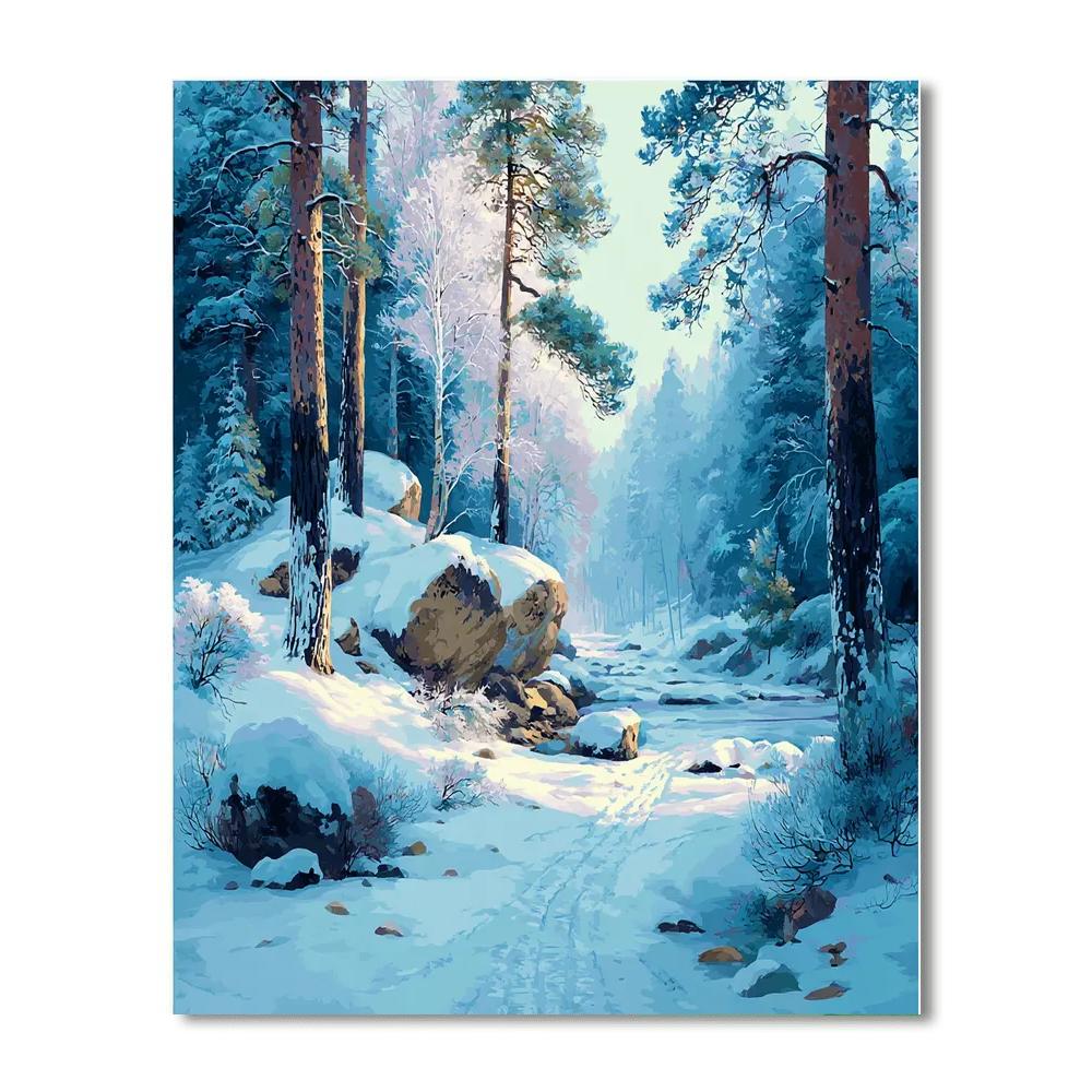 Radiance Of The First Snow Numbered Painting Kits