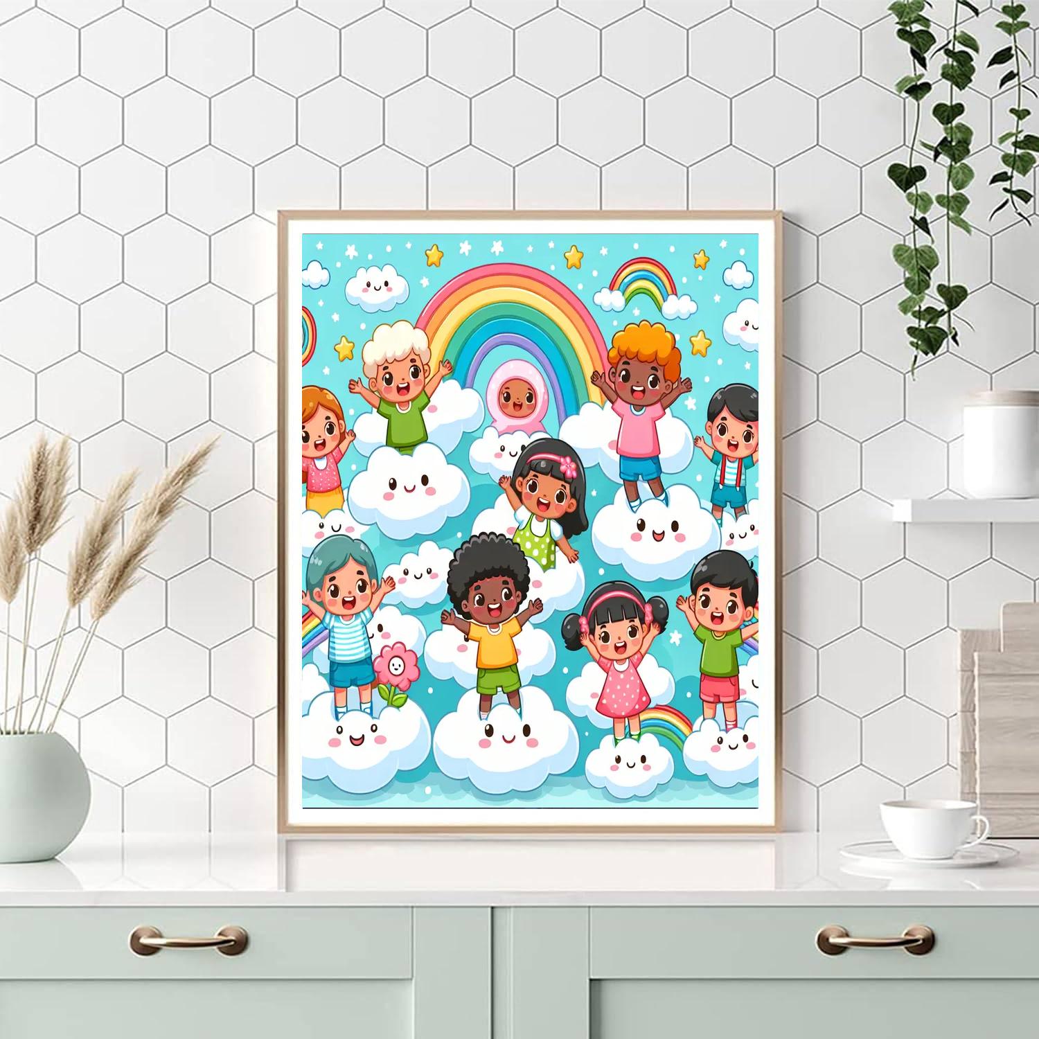 Adventure In The Cloud Kingdom Paint By Number