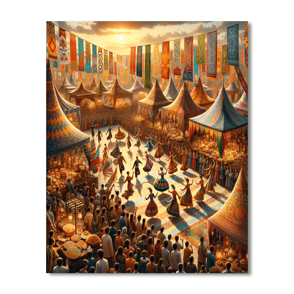 The Great Indian Festival - India Paint By Number