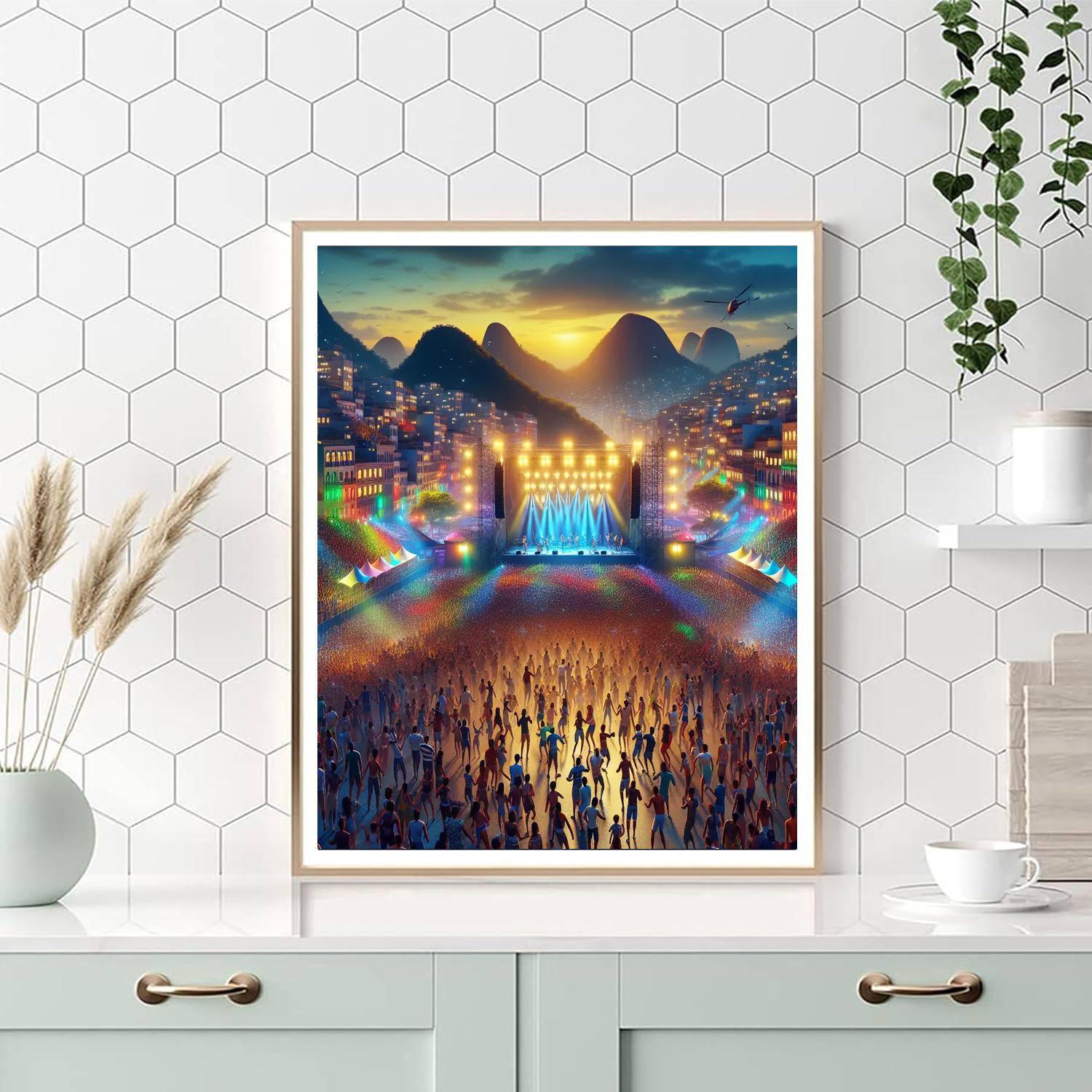 Rock In Rio - Rio De Janeiro, Brazil Paint By Number