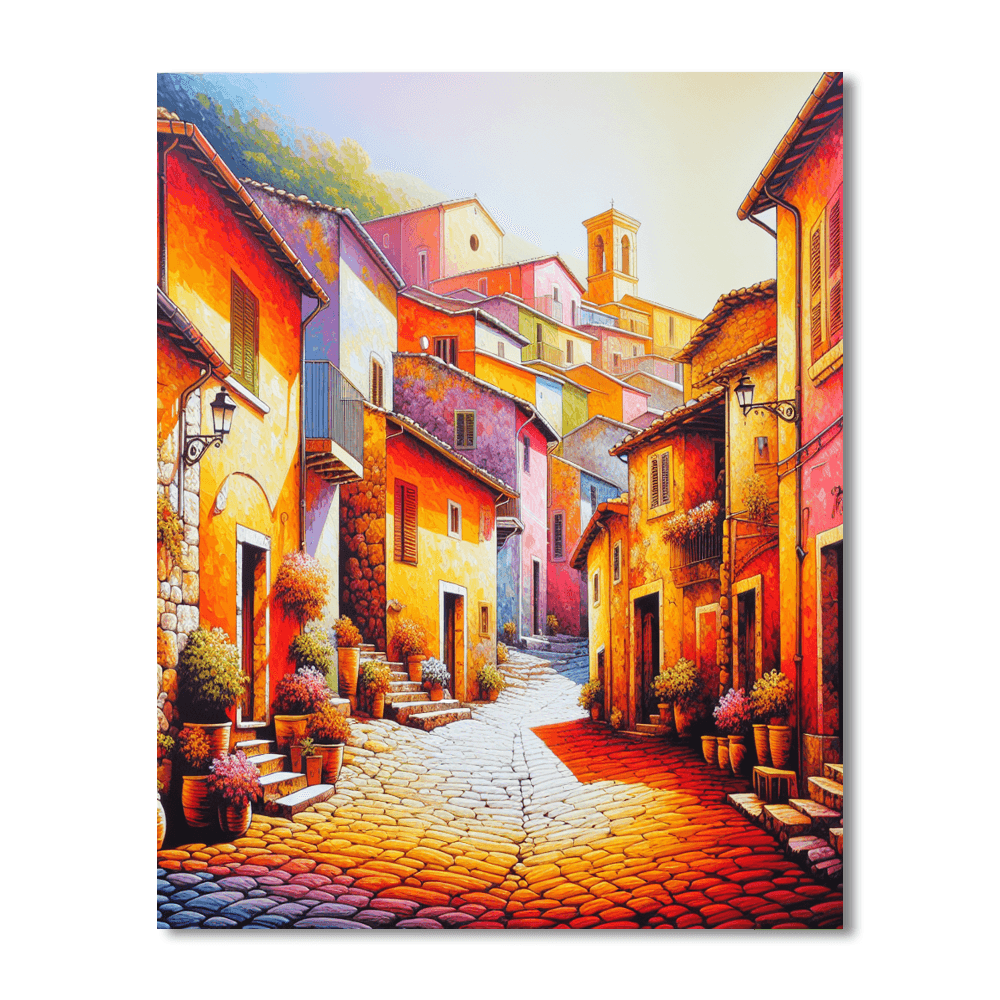 Italian Escapade Paint By Numbers Art